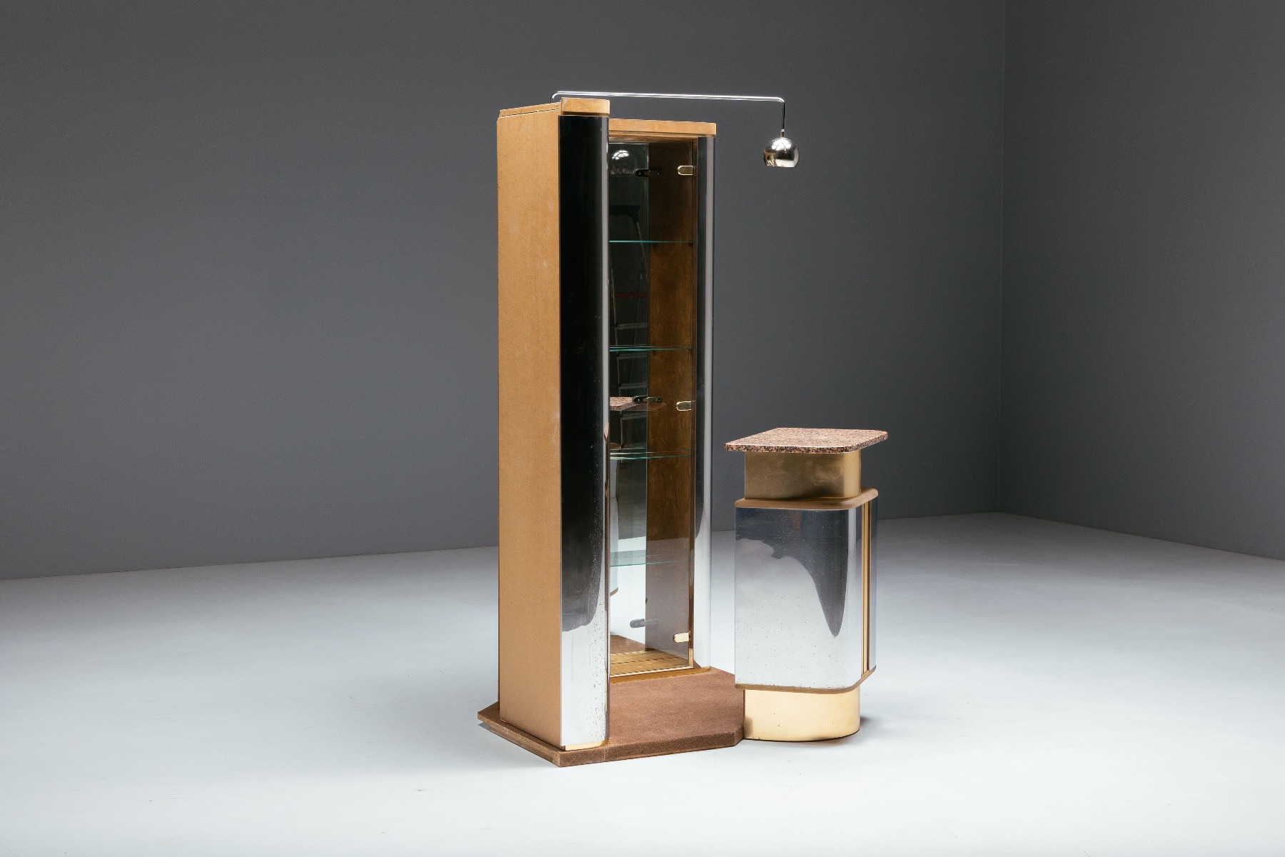 1970s Italian bar furniture designed by Willy Rizzo