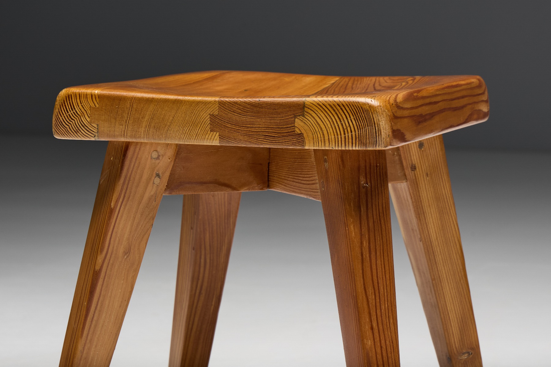 1960s Charlotte Perriand stools