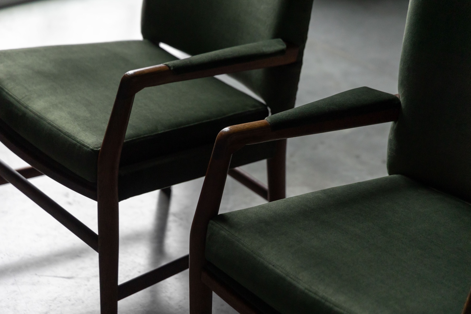 Aarhus City Hall chairs designed by Hans J Wegner