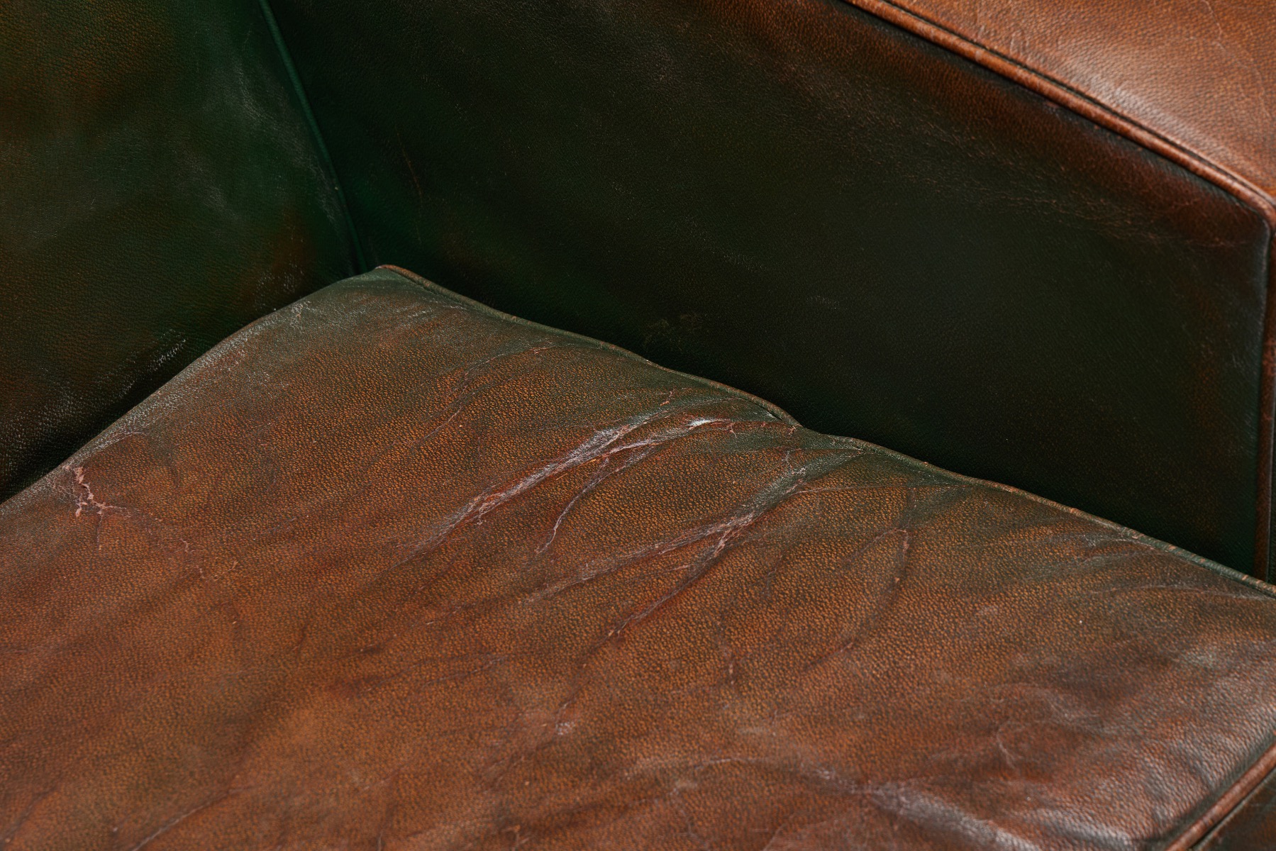 Collectible Art Deco leather chairs