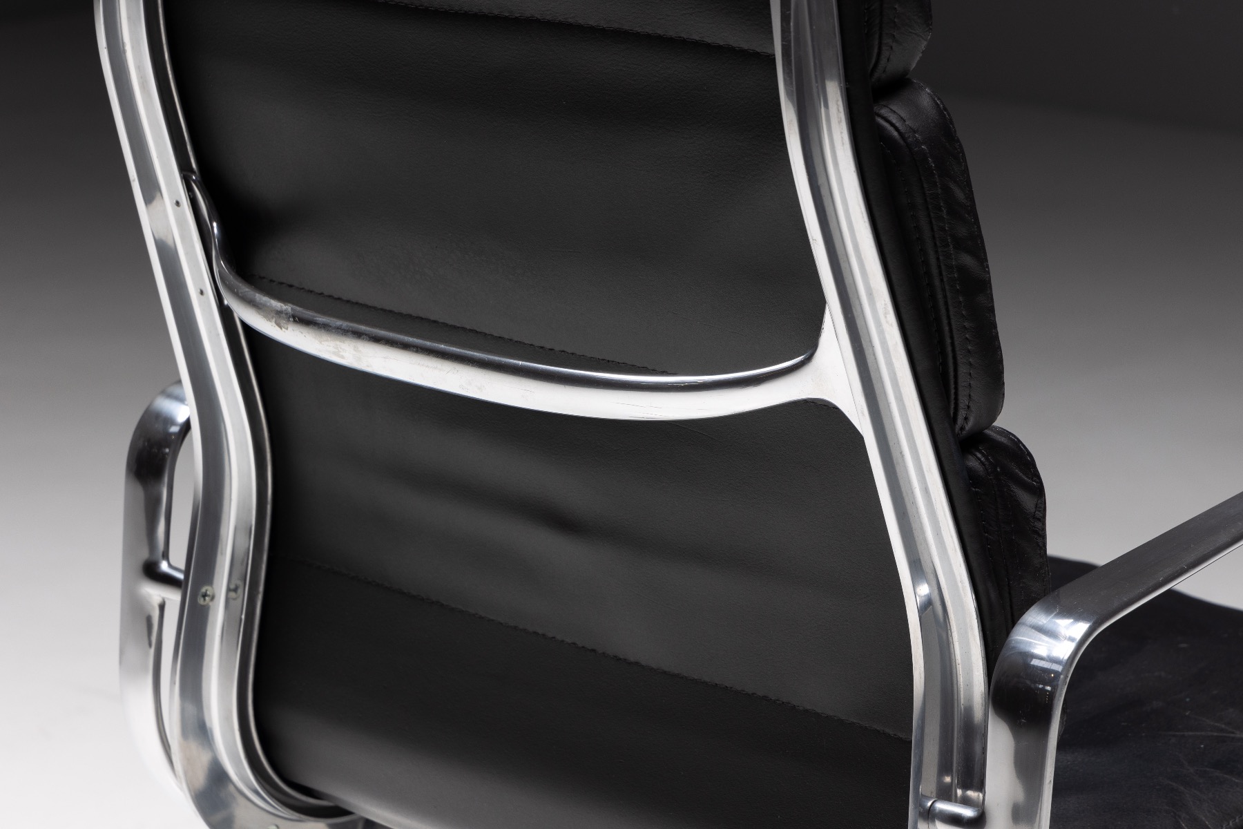 Collectible Eames soft pad office chair by Herman Miller