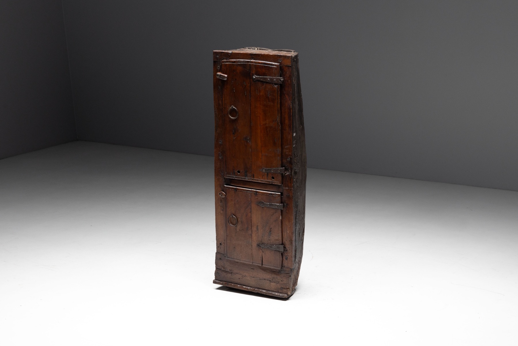 Collectible vernacular cabinet crafted in the 1800s