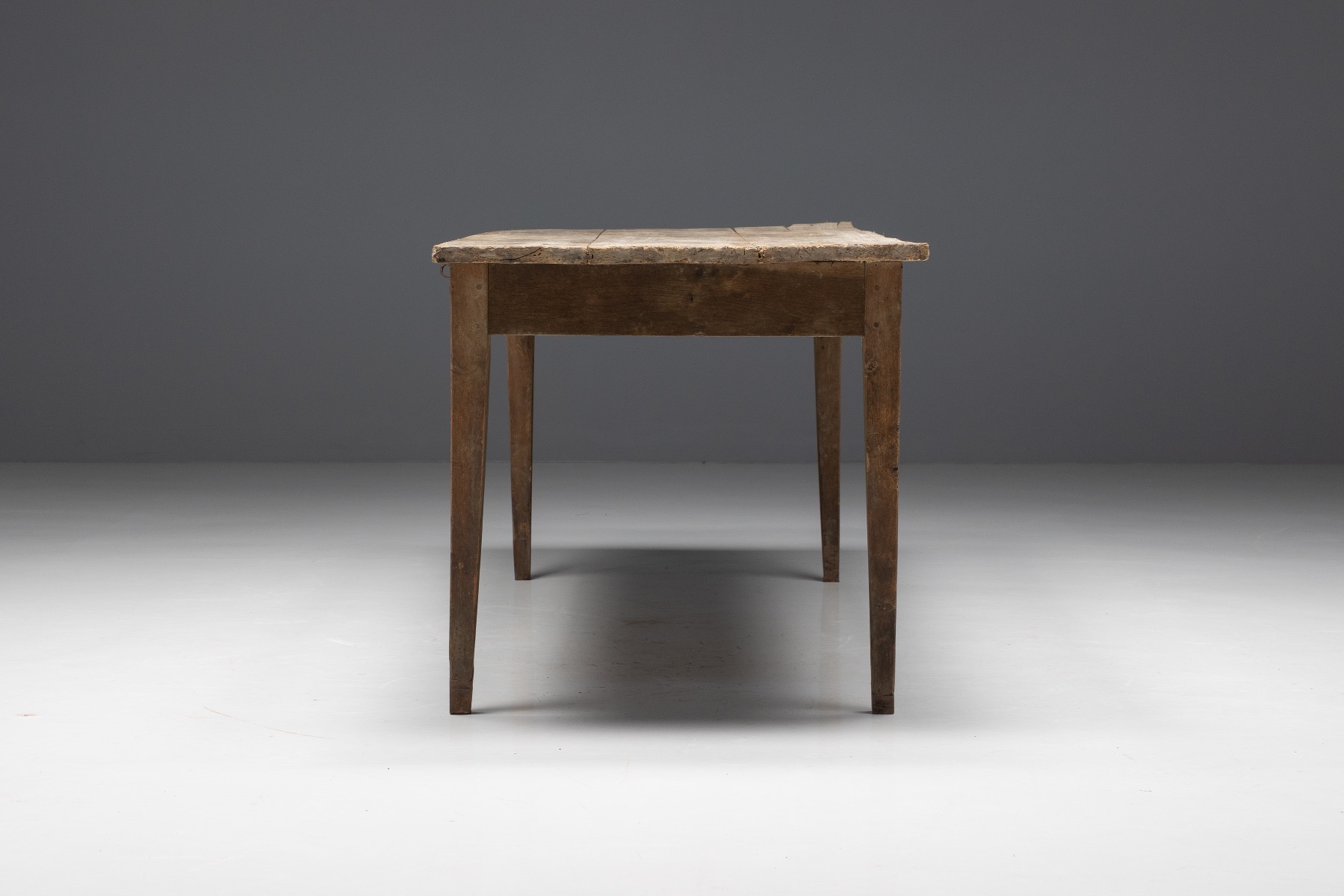 Collectible vernacular farm table 19th century