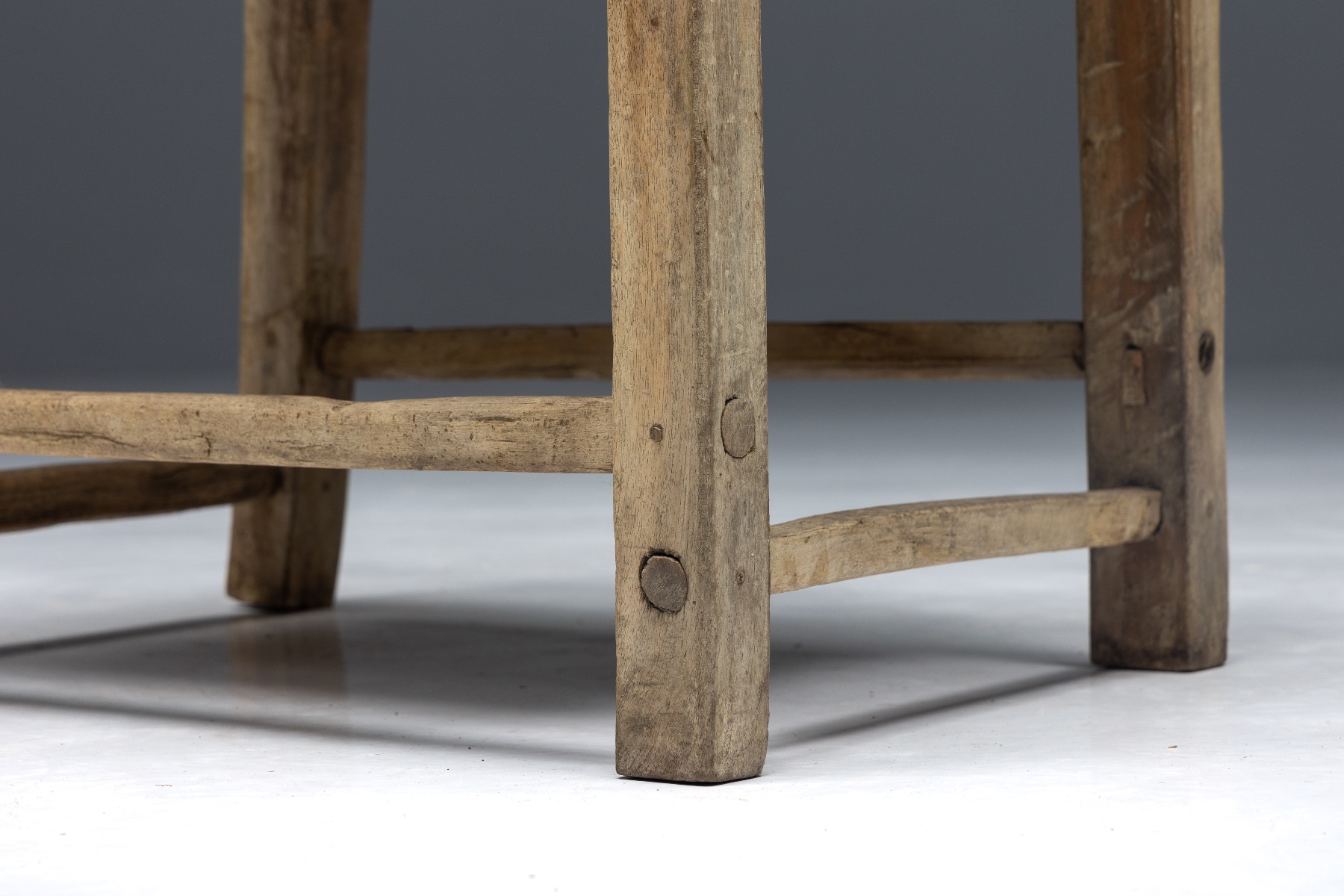 Country style French armchair in art populaire design