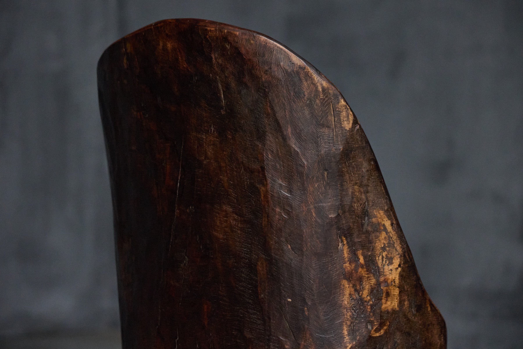 Early organic chair French handmade design