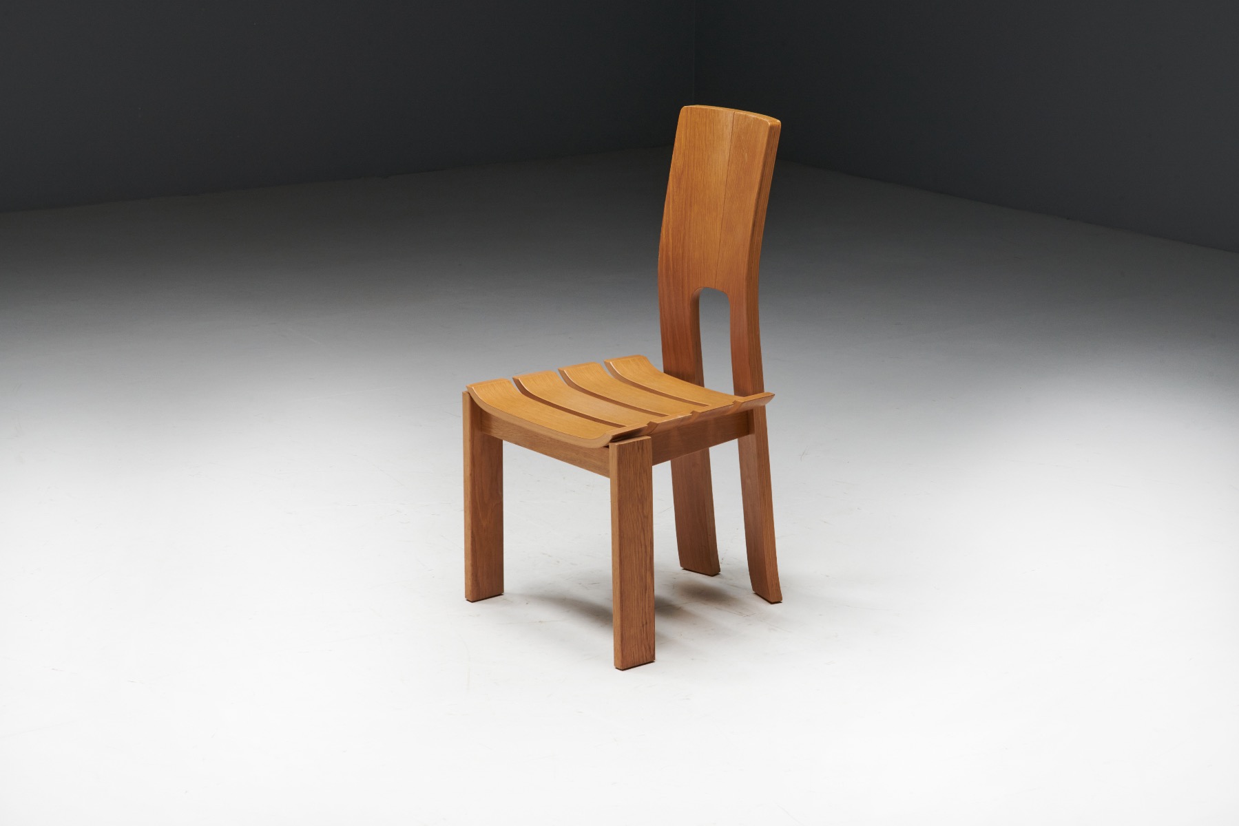 Iconic Scandinavian dining chairs set from the 1970s