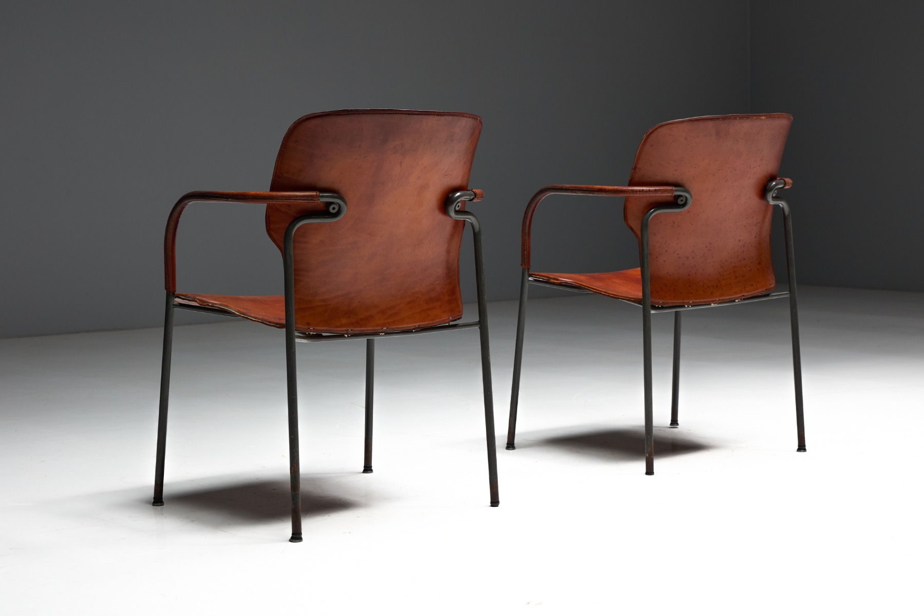 Modernist Lalanda armchair designed in Italy