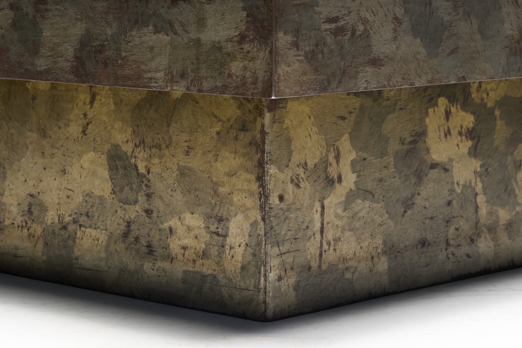 Collectible vintage brutalist coffee table