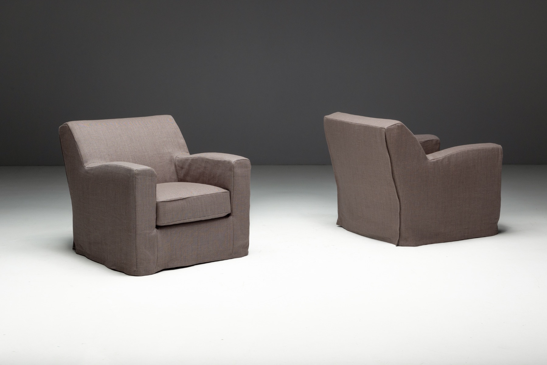 Modern classic lounge chair designed by Christian Liaigre