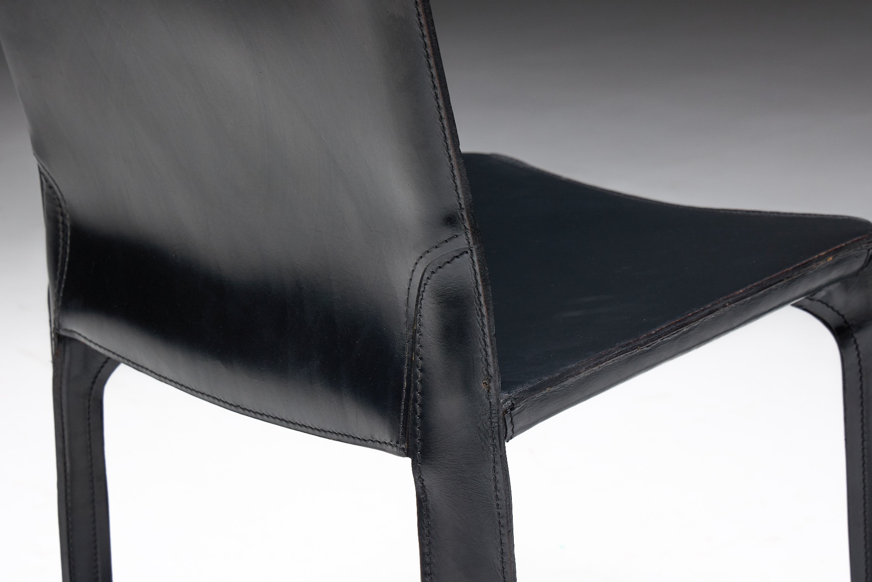 Museum level CAB 412 chair by Mario Bellini for Cassina