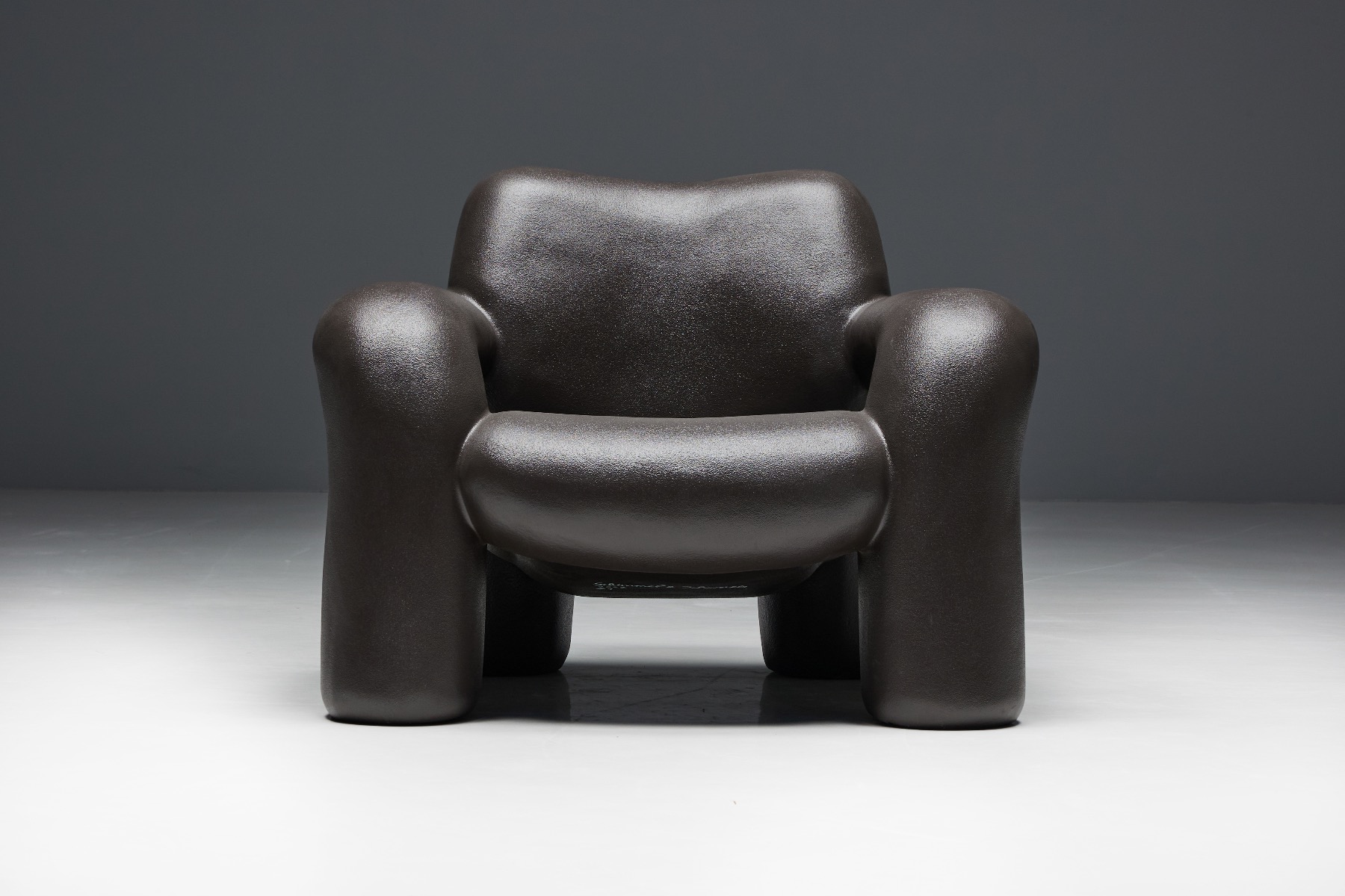 Sculptural chair from the Blown Up series