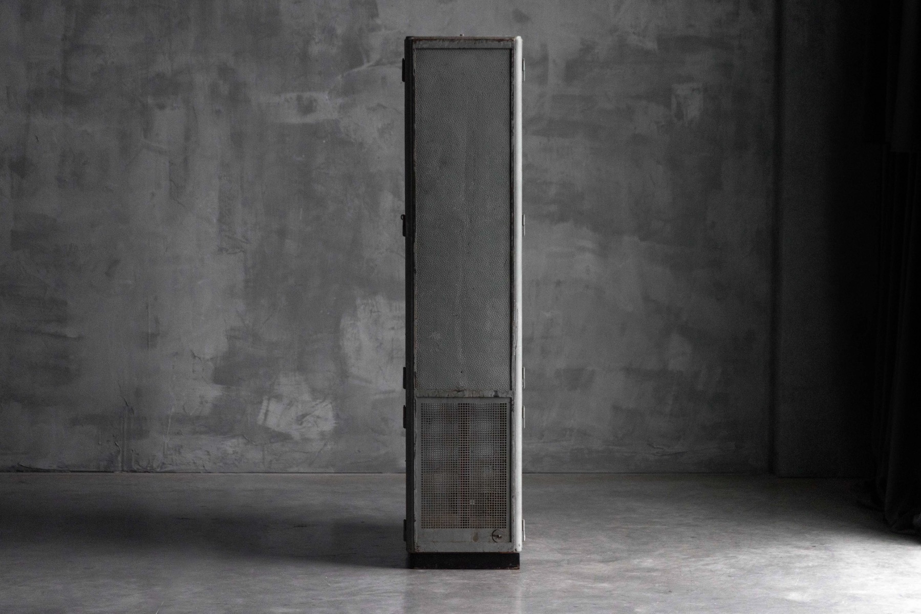 Steel industrial cabinet designed for practical storage