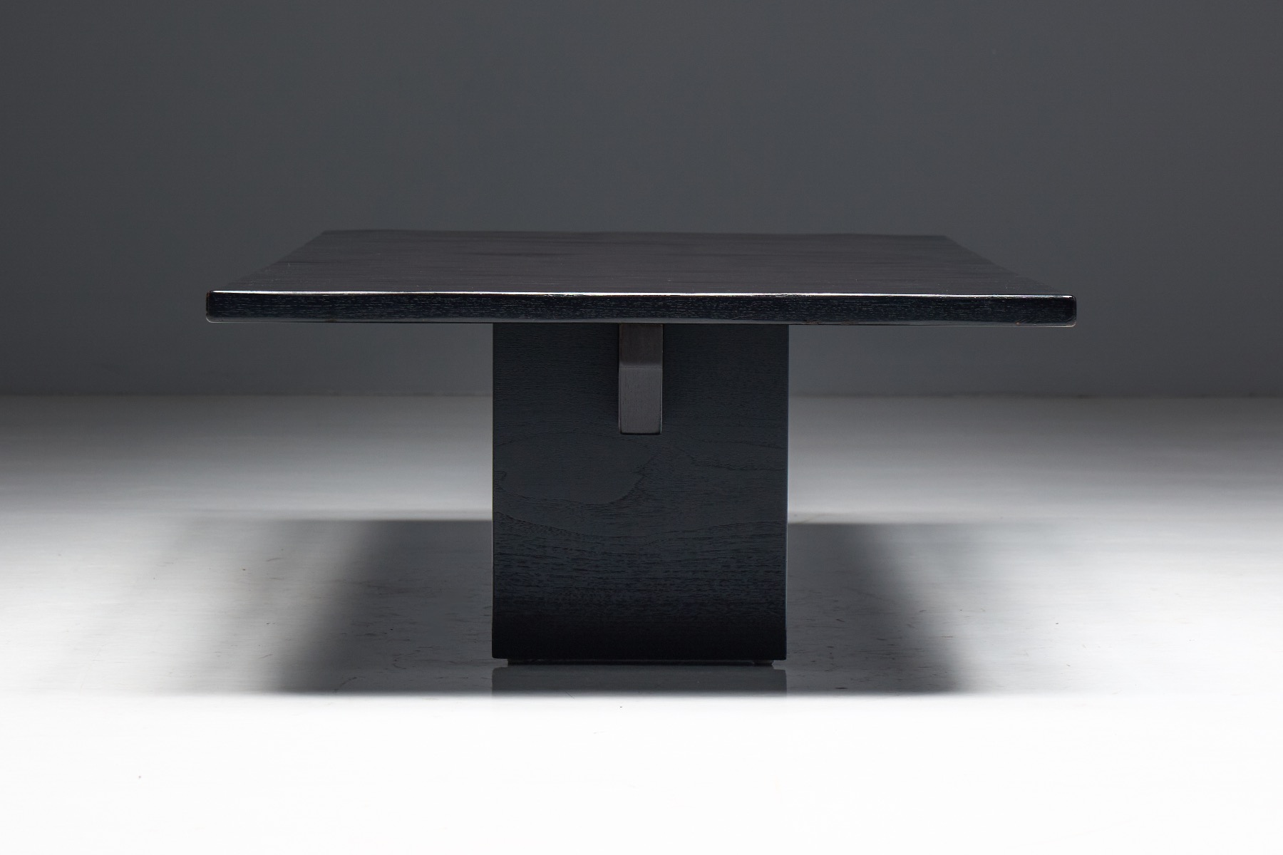 Understated bamboo coffee table with timeless proportions