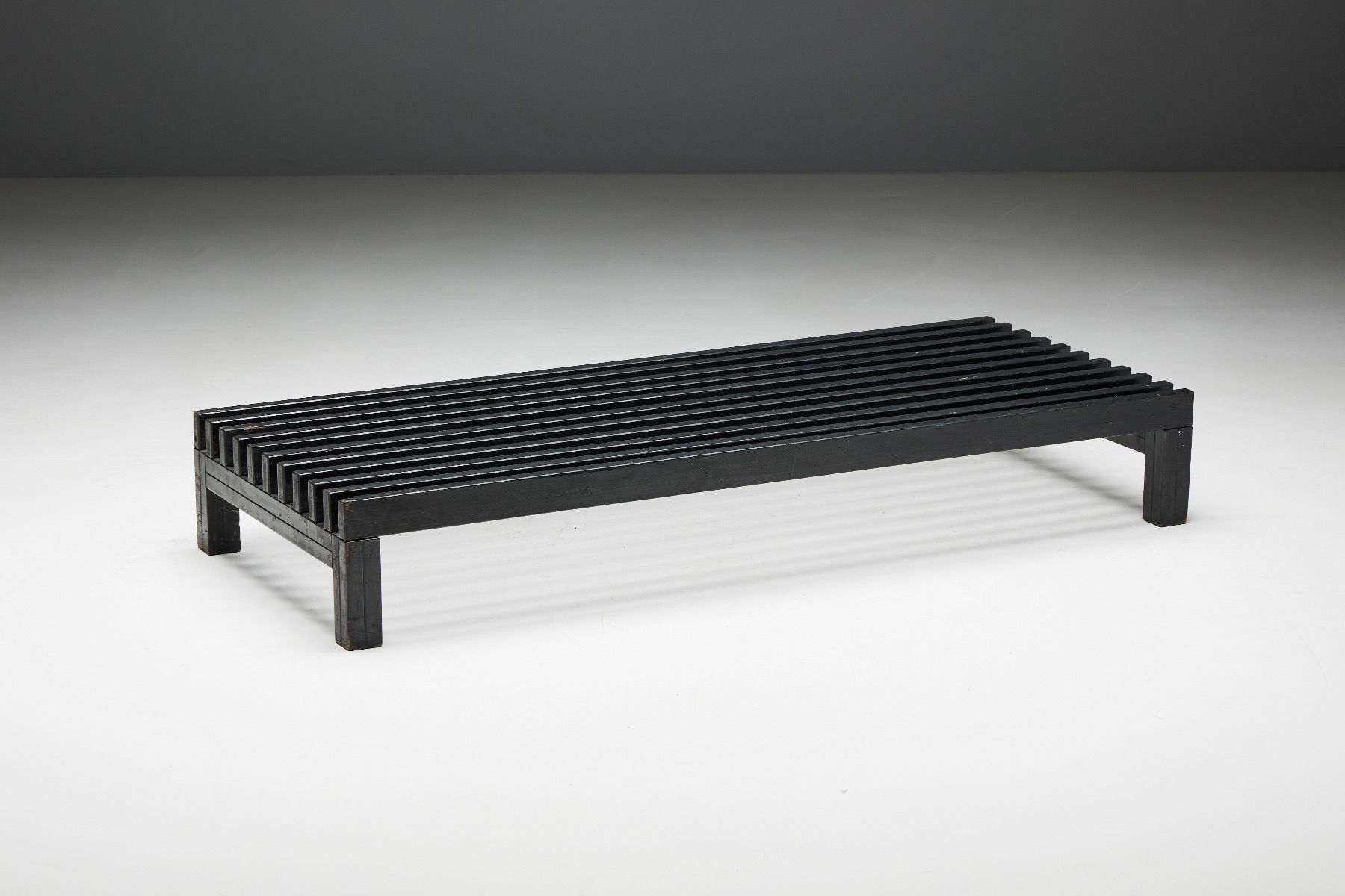 Architectural slatted bench or table design