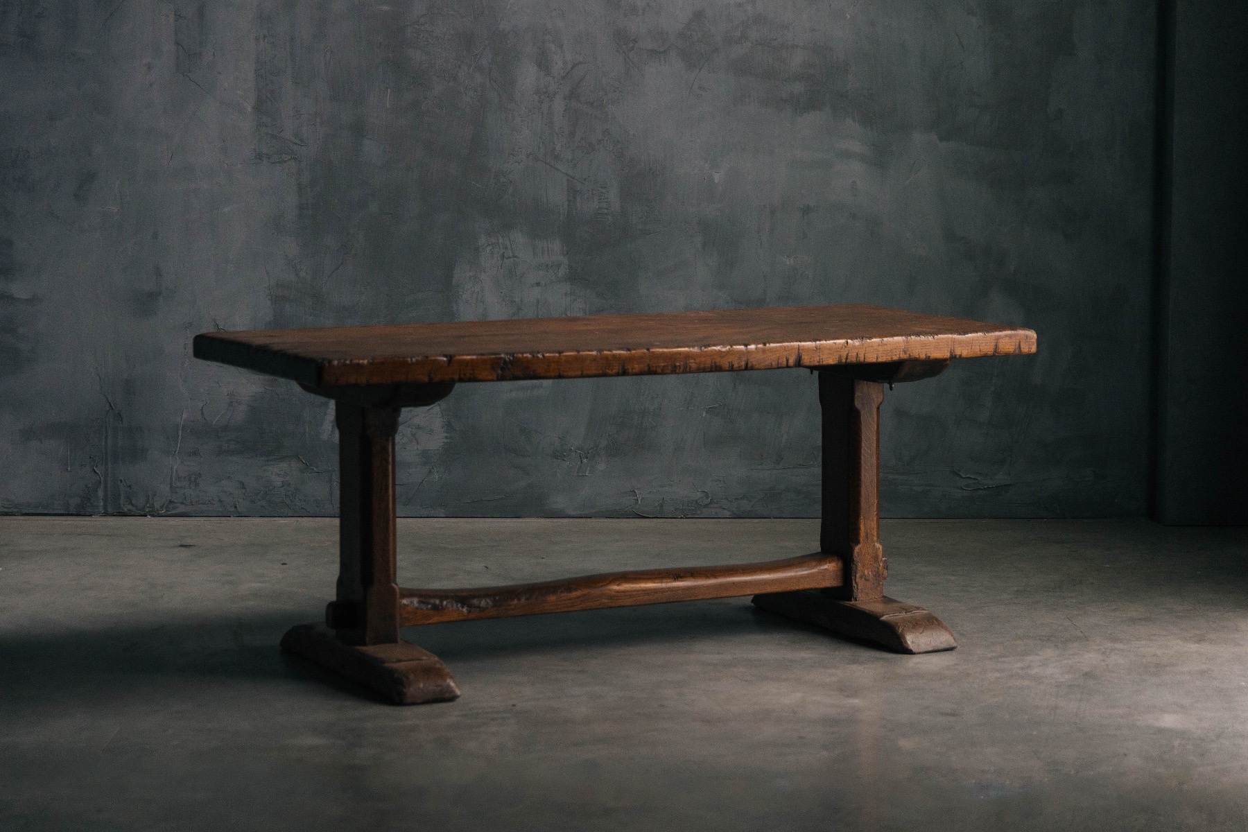 Authentic 1800s wood farm table