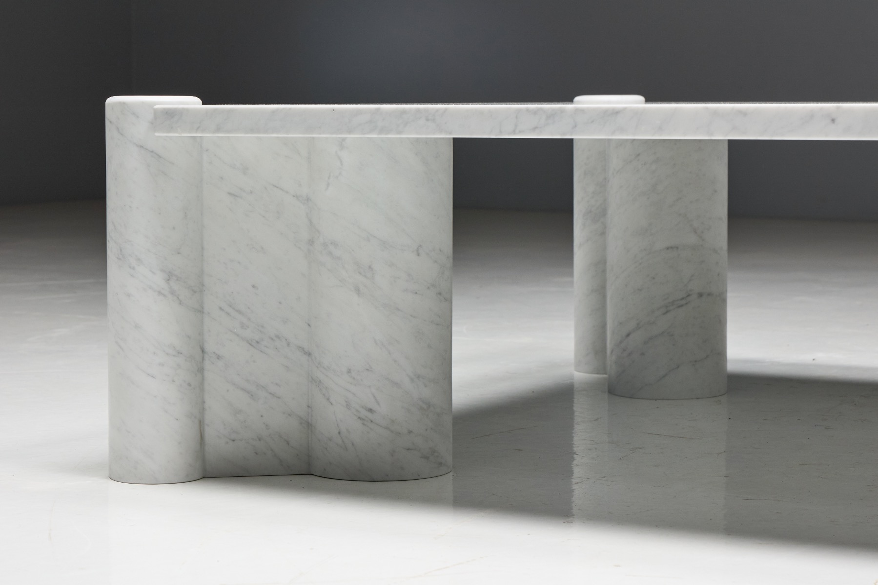 Authentic Knoll Jumbo marble coffee table