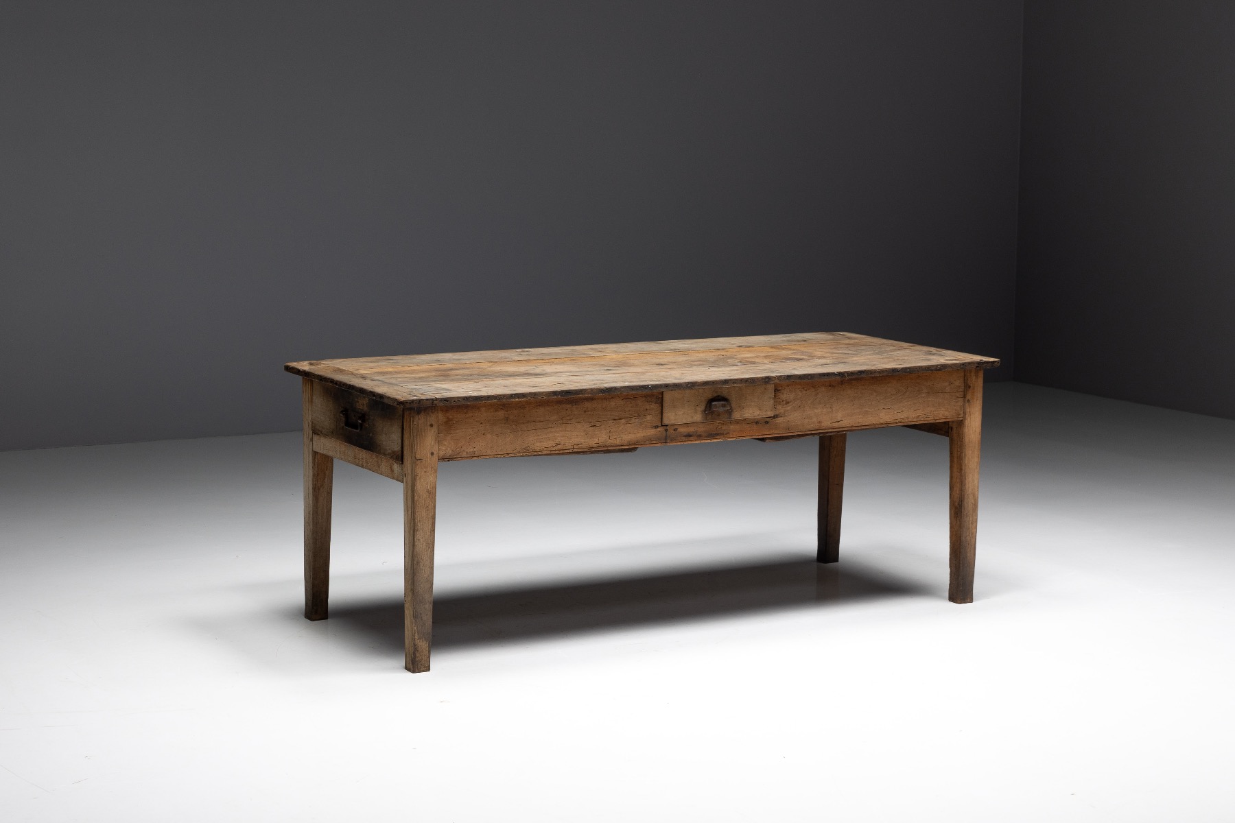 Authentic 19th century rural table