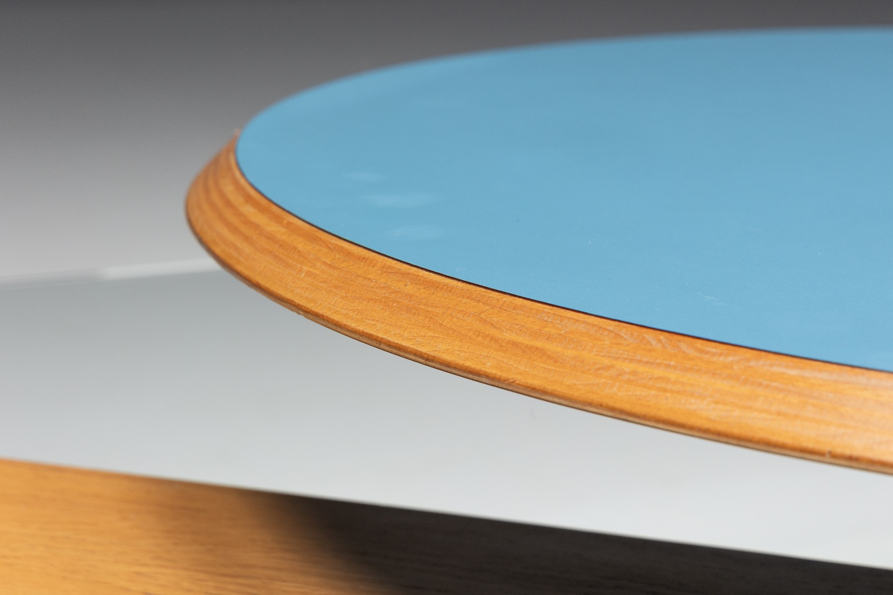 Bold geometric coffee table 1980s