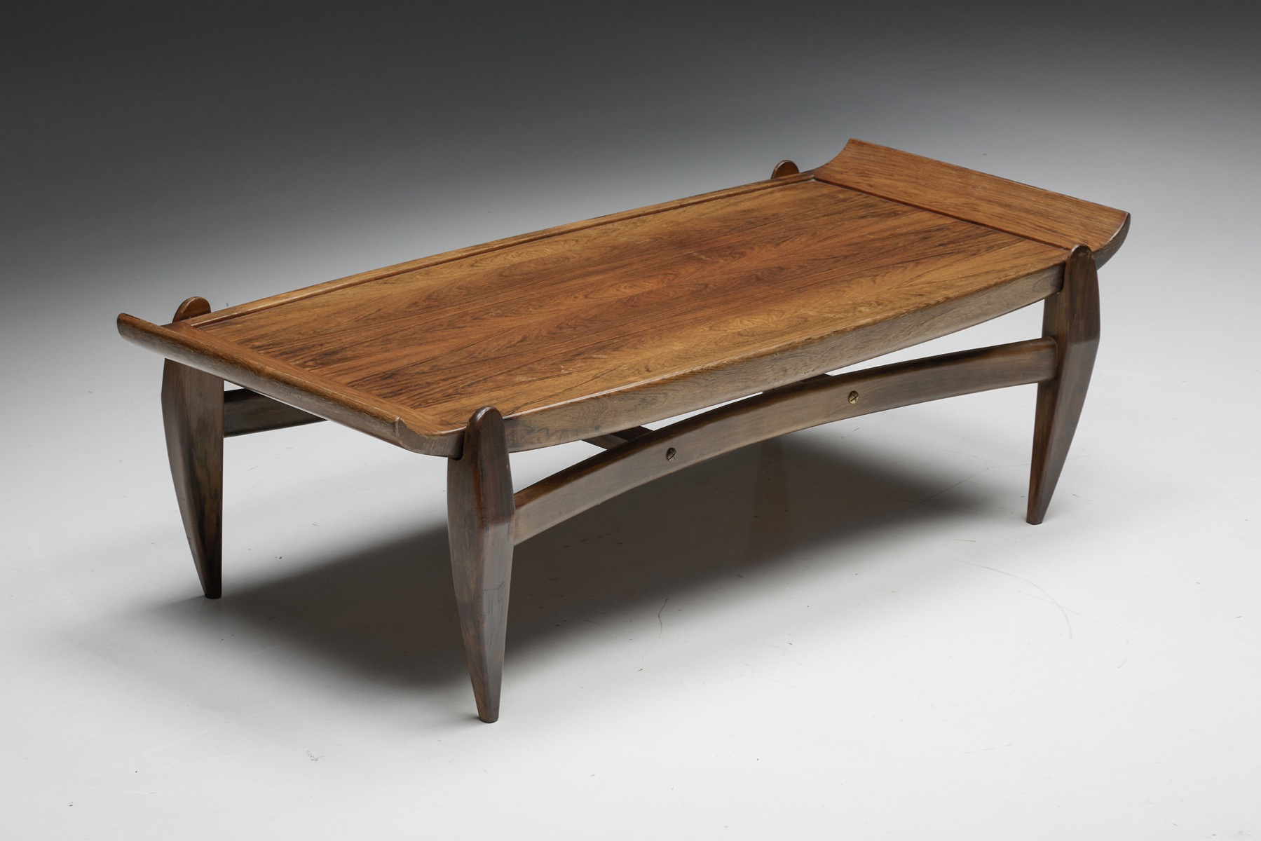 Brazilian modernist coffee table designed by Jean Gillon