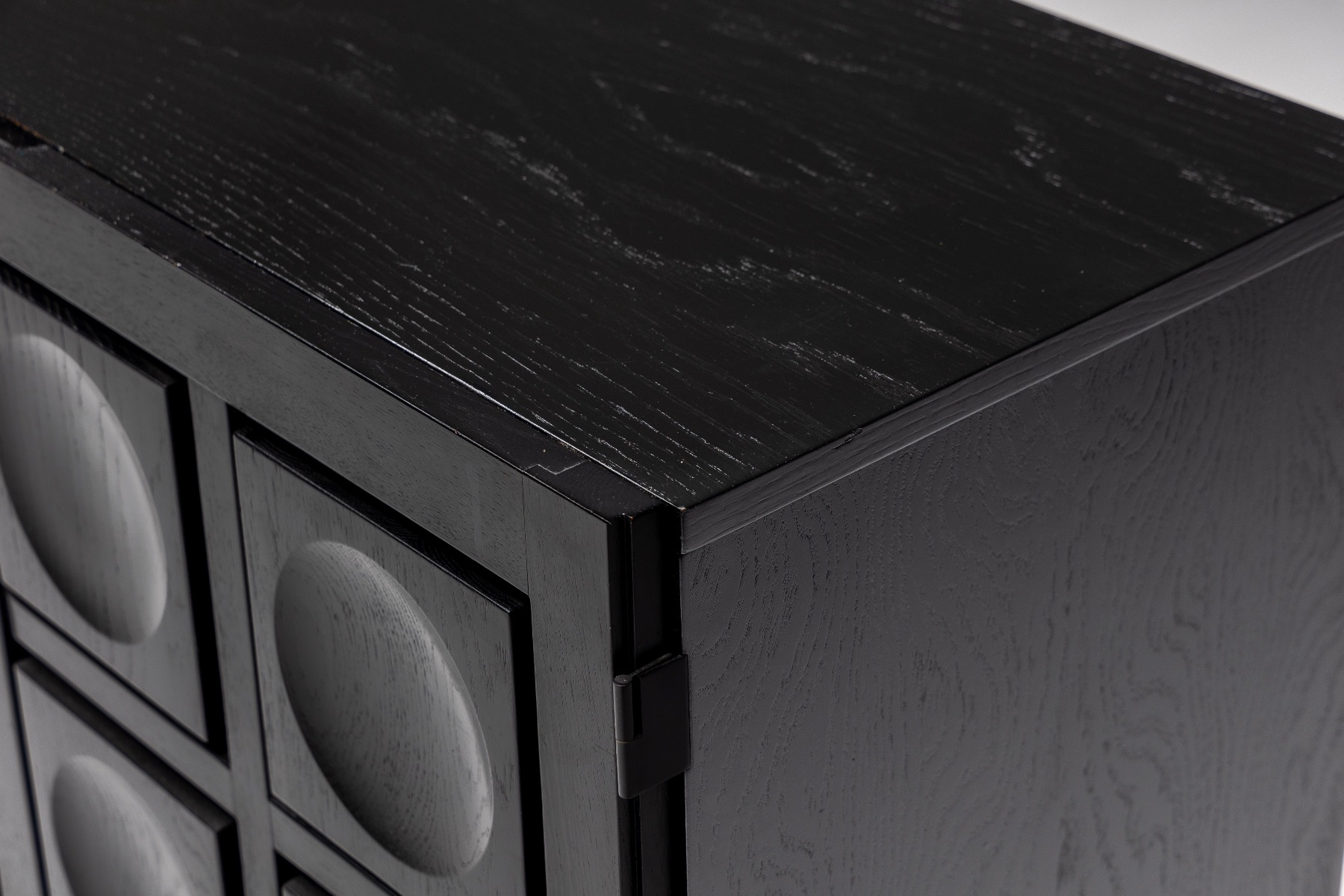 Brutalist cabinet sideboard by Frans Defour