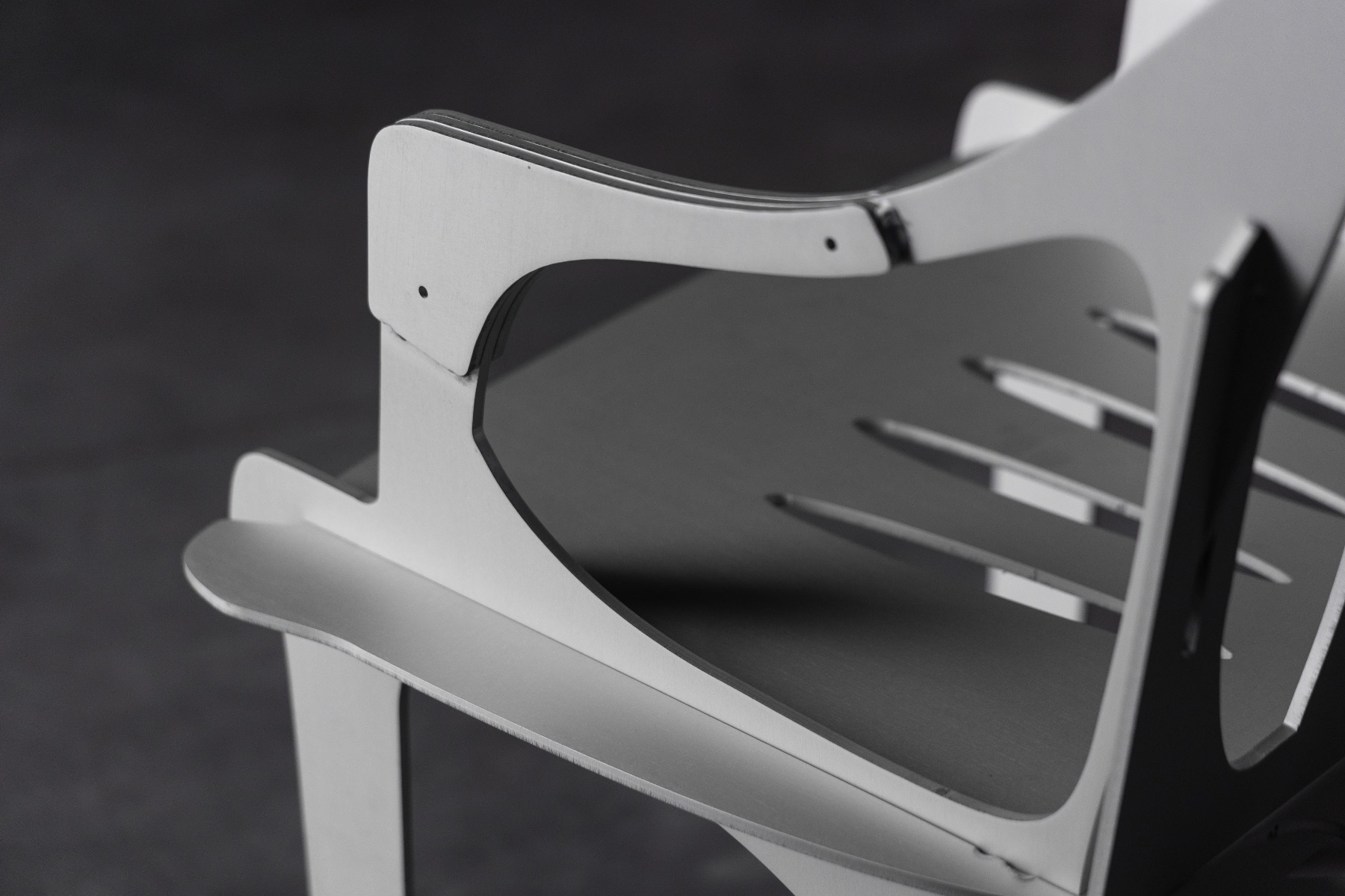 Collectible contemporary Flatscreen chair