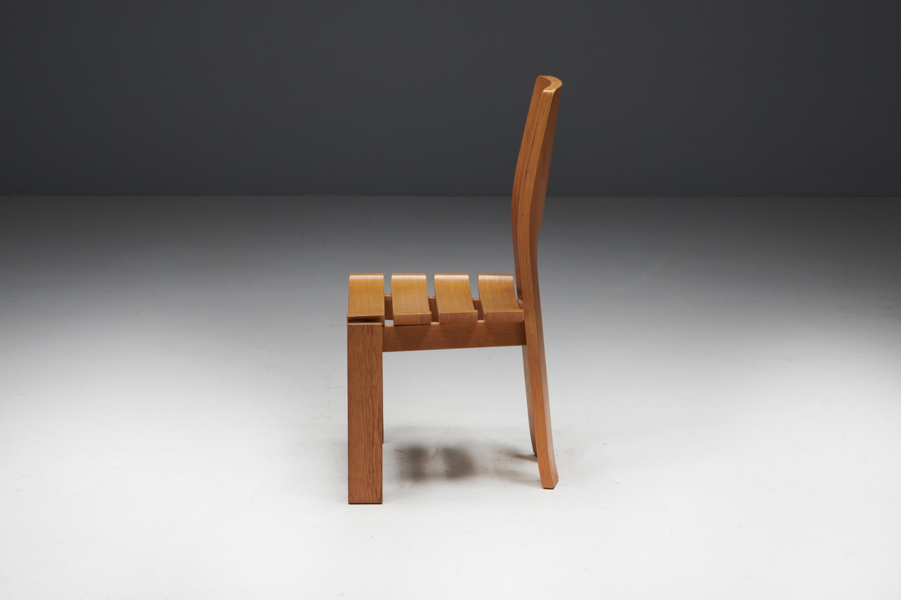 Functional Scandinavian dining chairs set of six