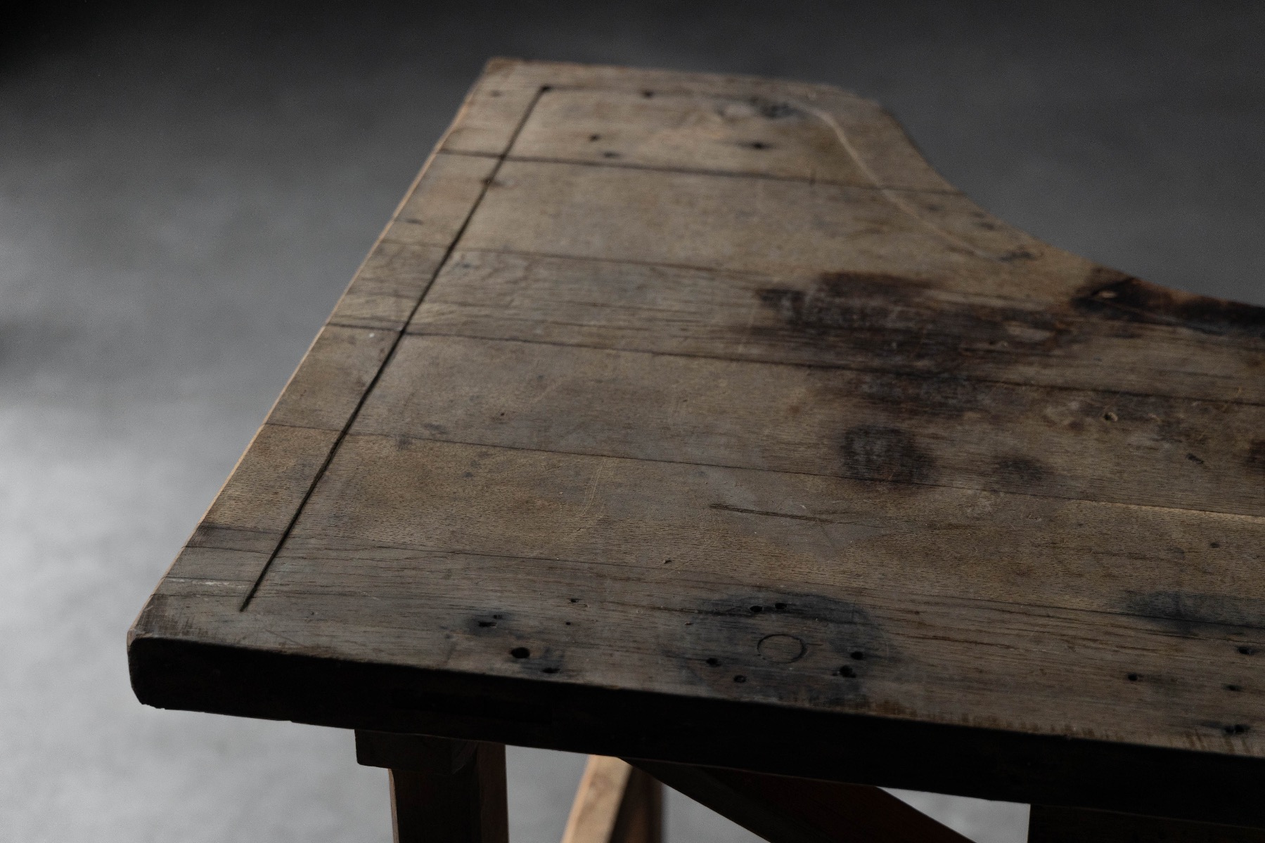 Gallery level antique jeweller’s workbench