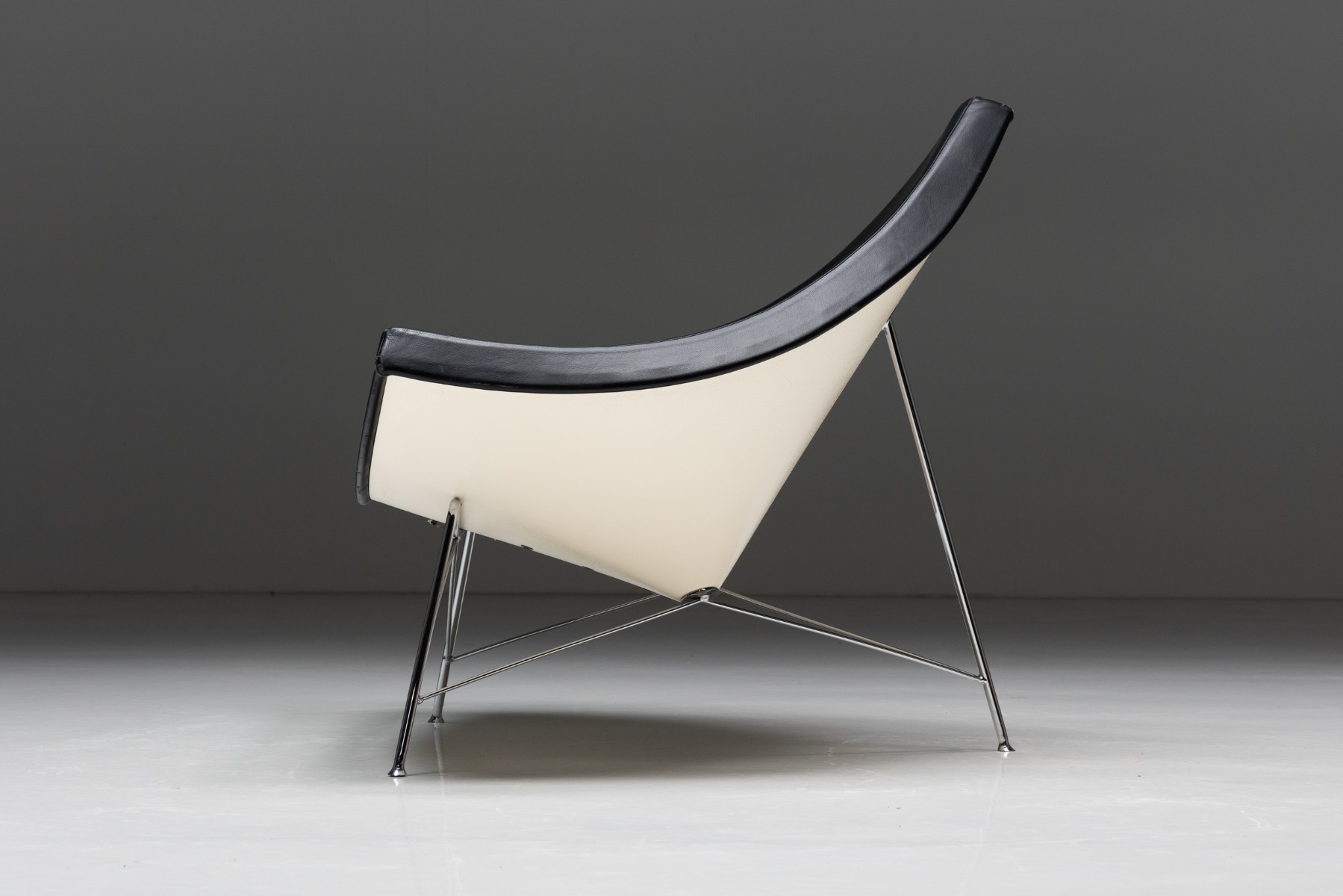 Timeless mid century Coconut armchair