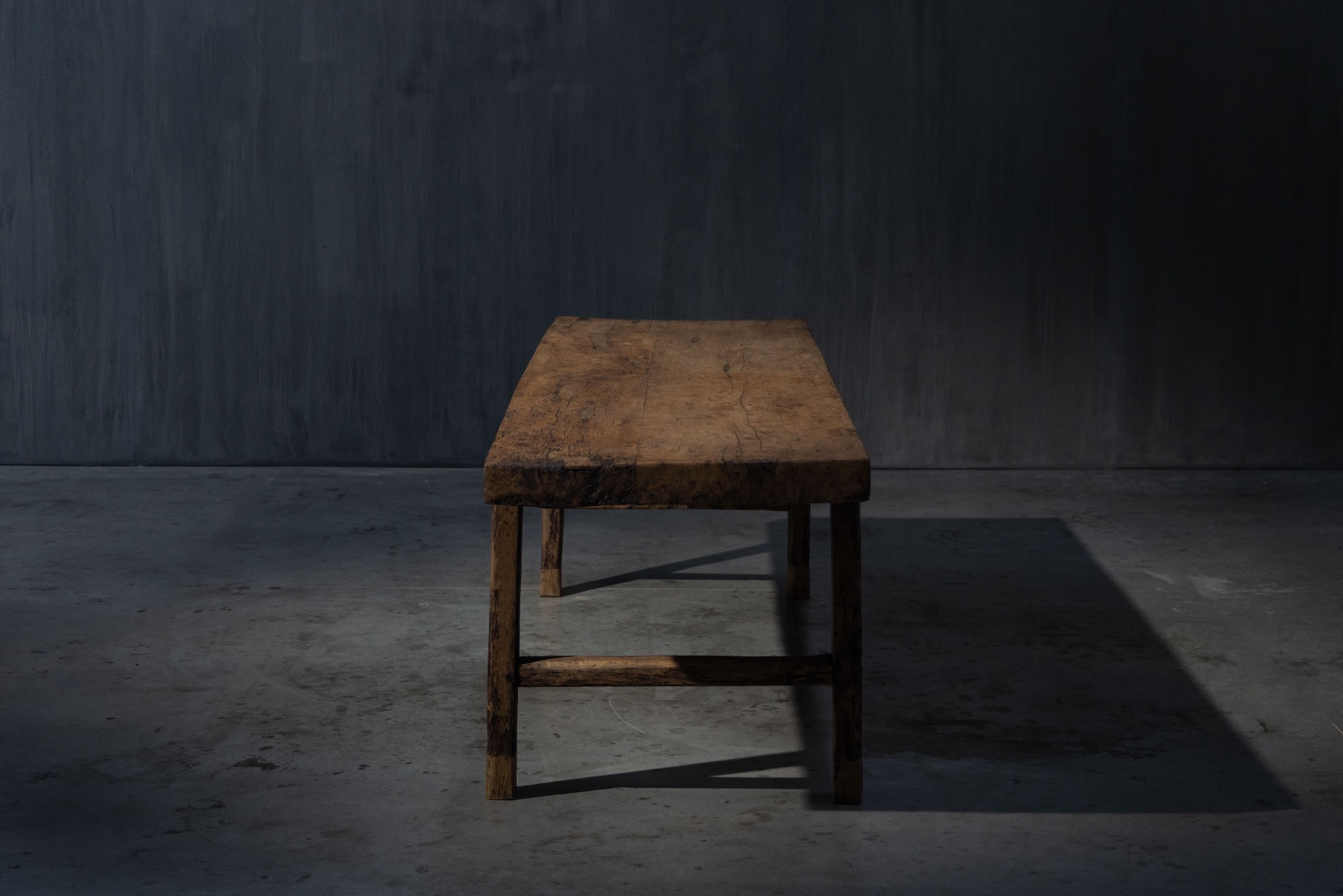 Gallery level 1950s farmhouse dining table