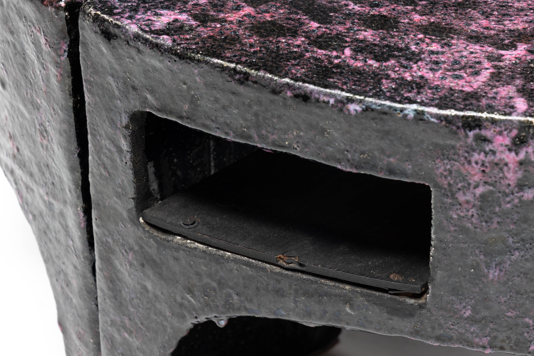 Handcrafted Vallauris ceramic furniture