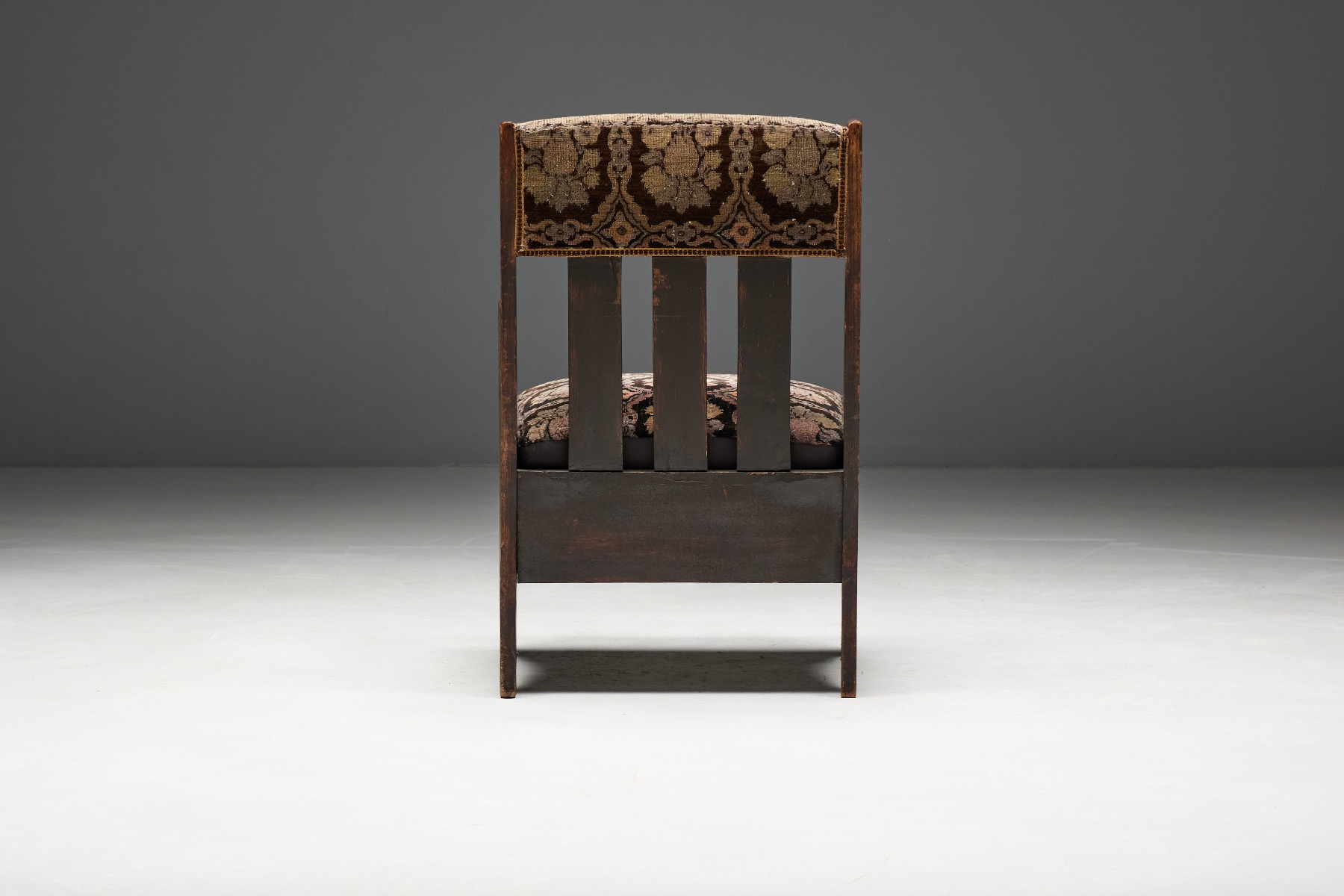 Historic Arts and Crafts oak seating
