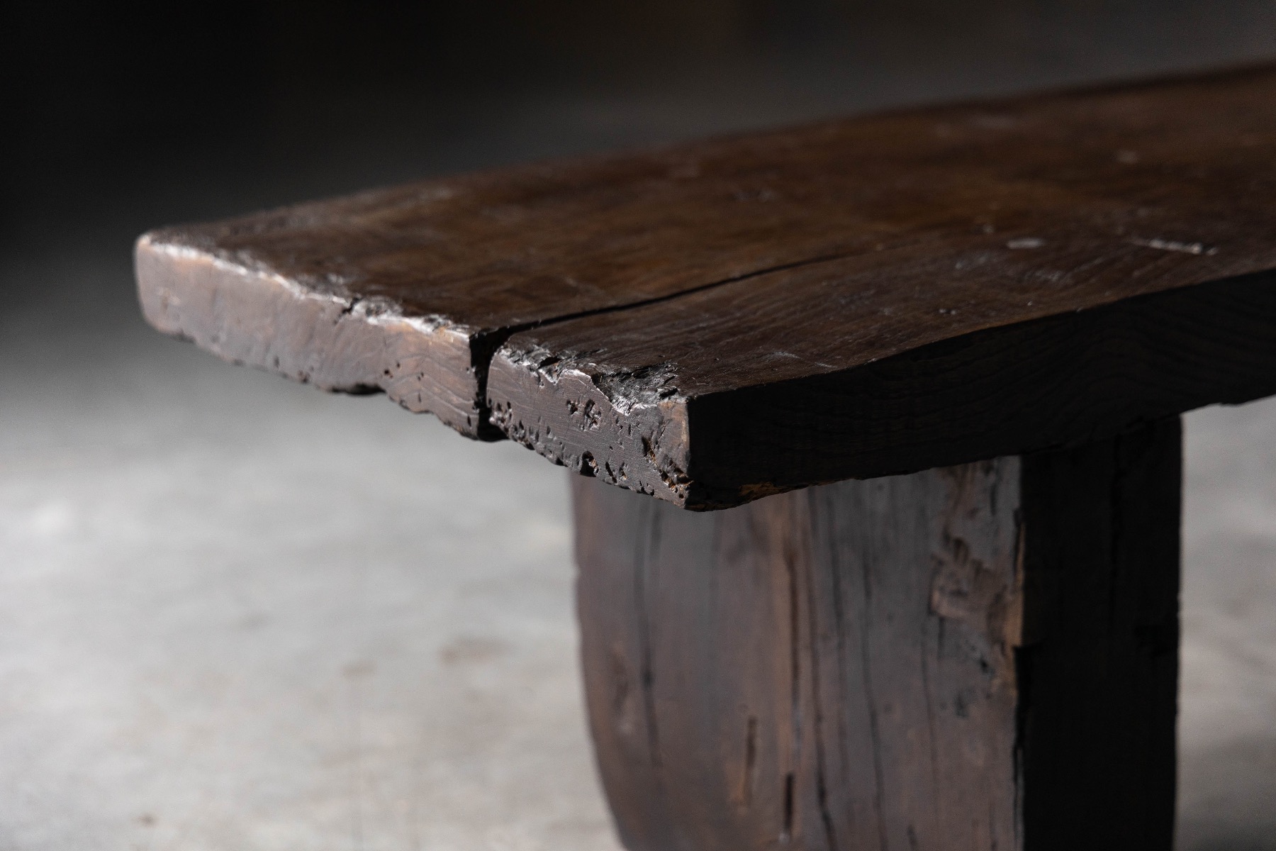 Historic rustic coffee table dating to the late 1700s
