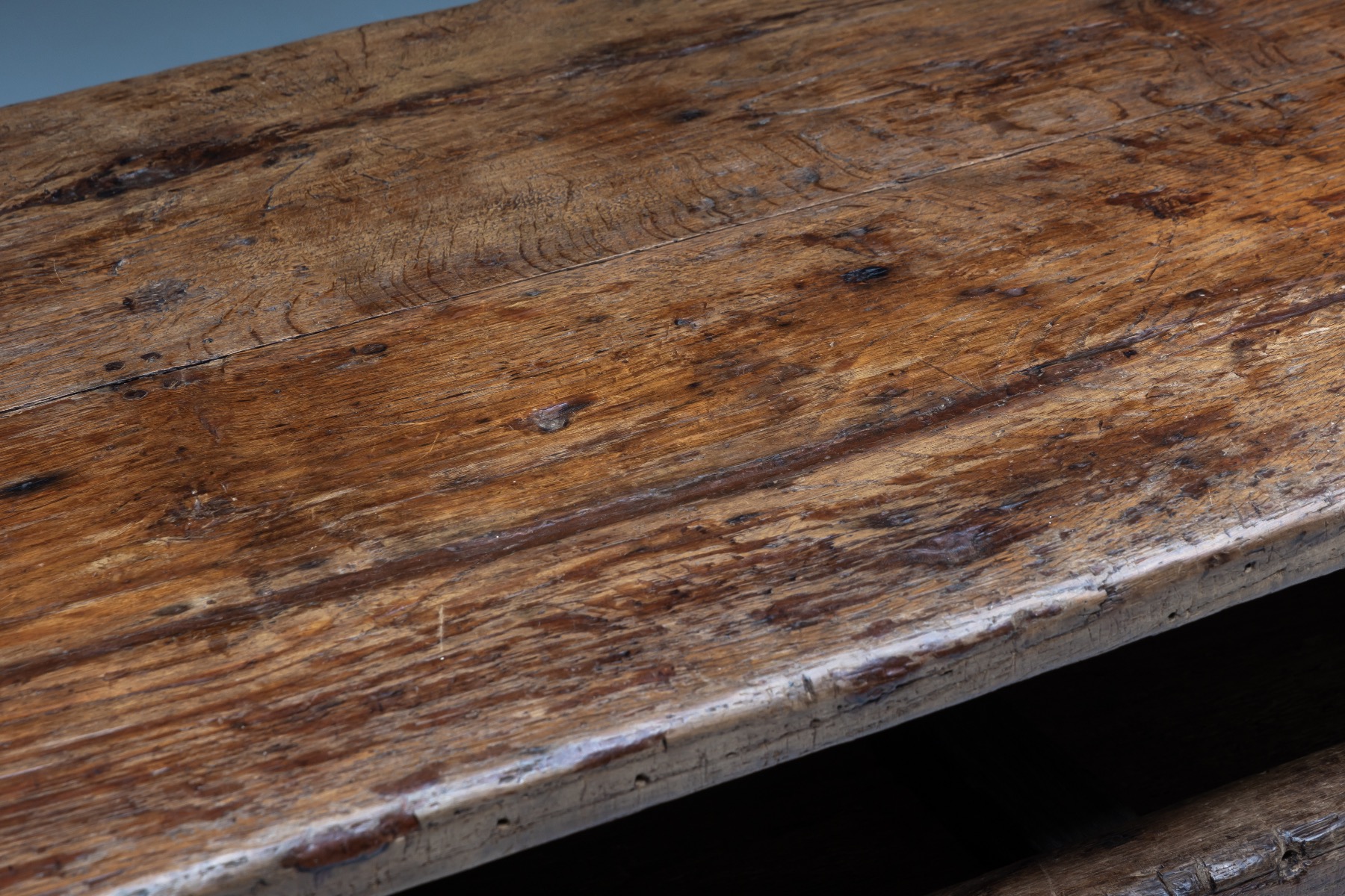 Historic farmhouse worktable from the 19th century