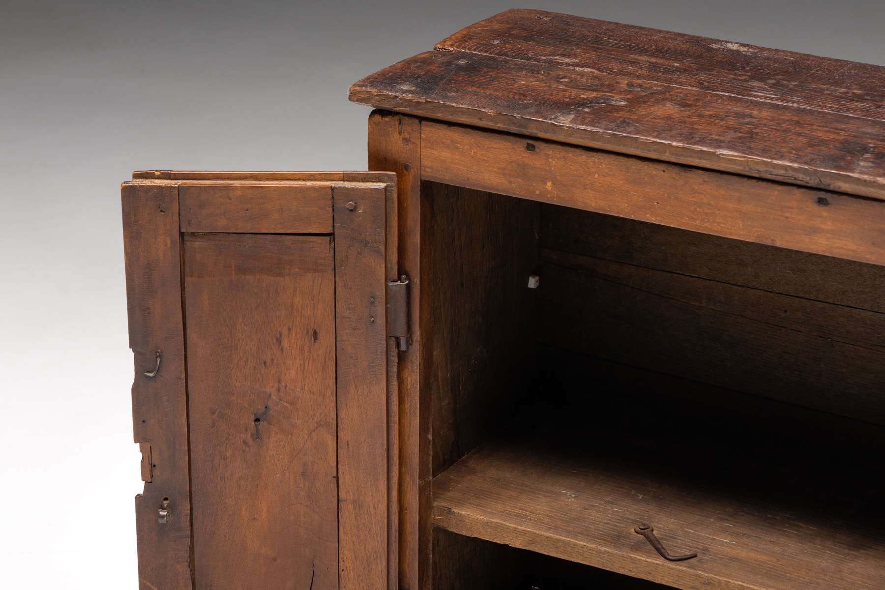 Historic French travail populaire storage cupboard