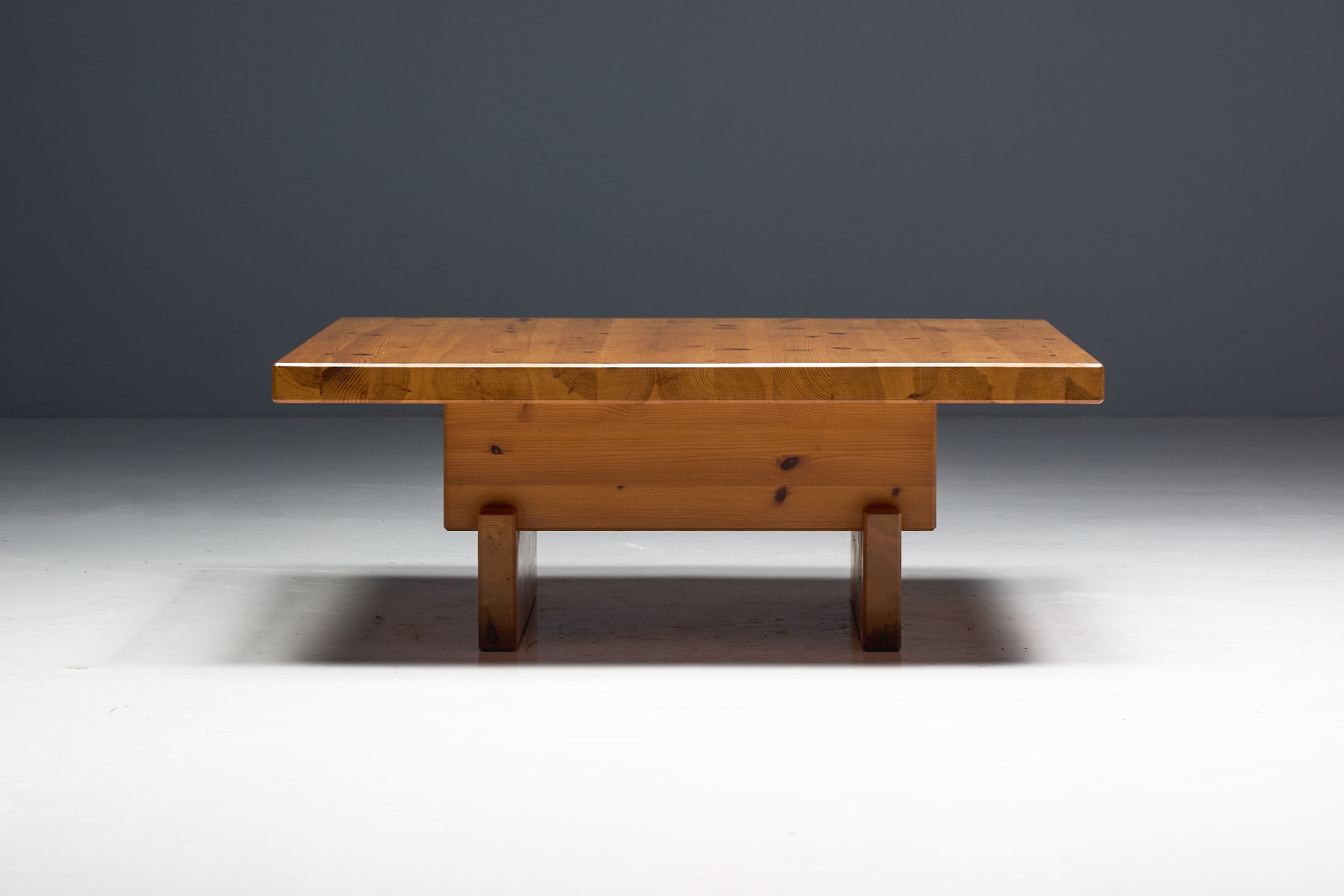 Museum level Scandinavian Kvadrat coffee table designed by Wilhelmsson