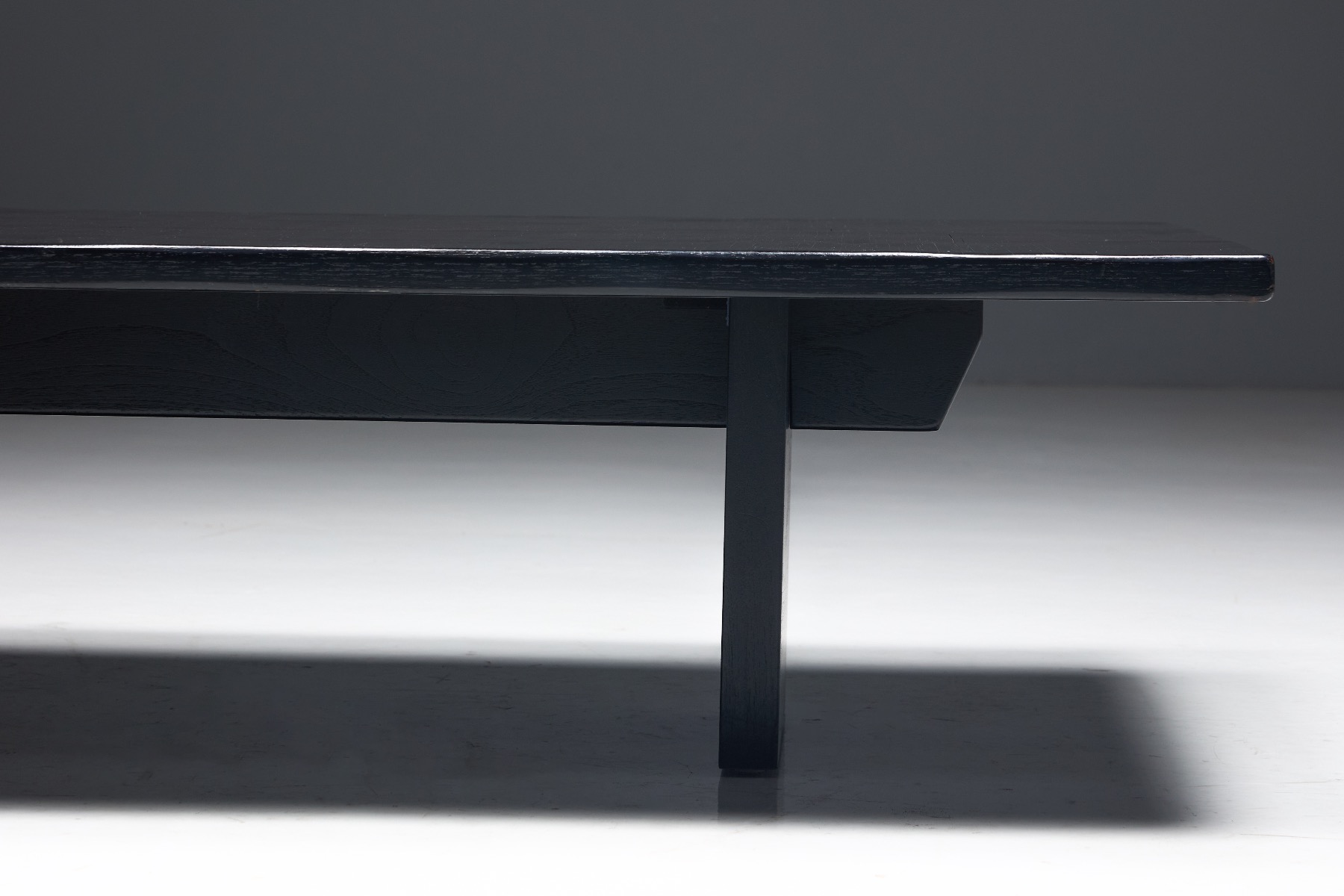 Organic bamboo coffee table in rectangular format