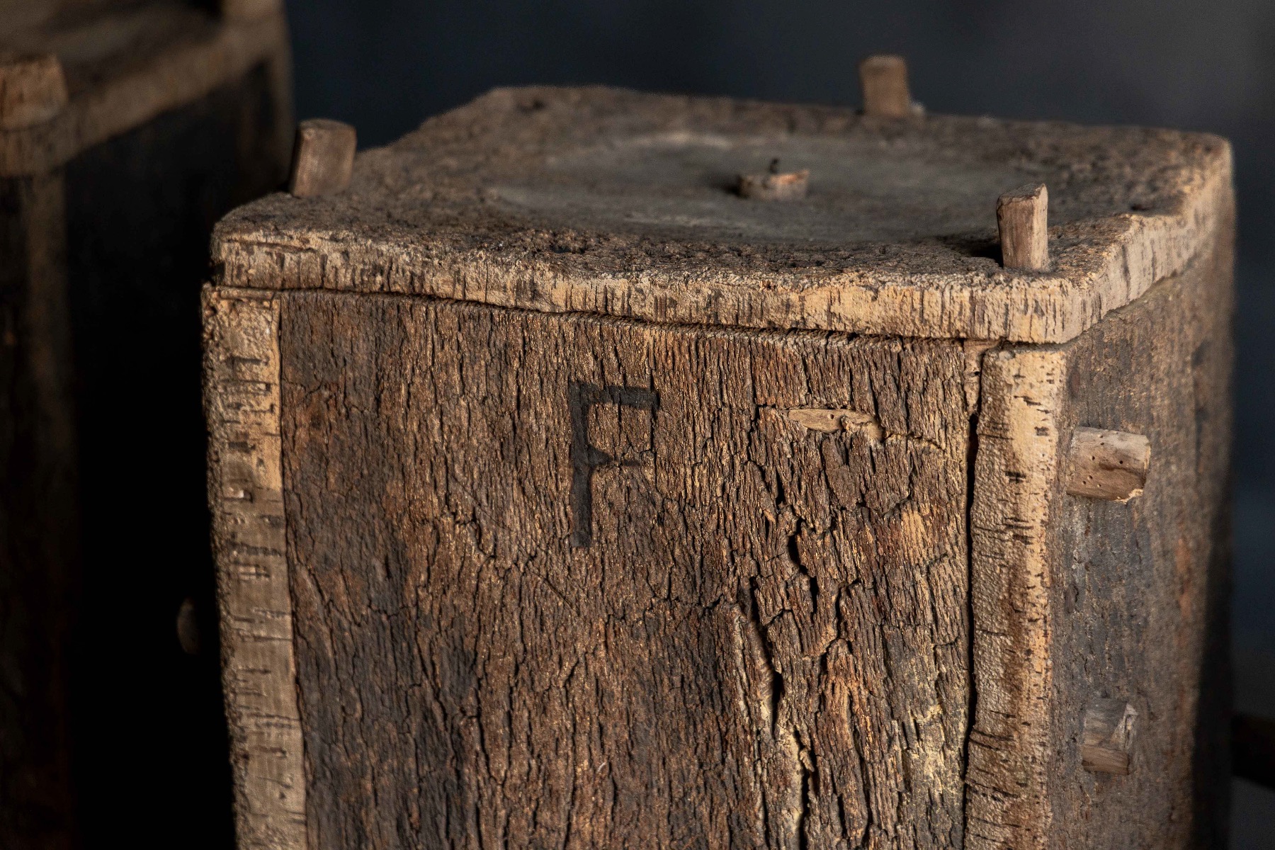Collectible vernacular beehives with primitive form