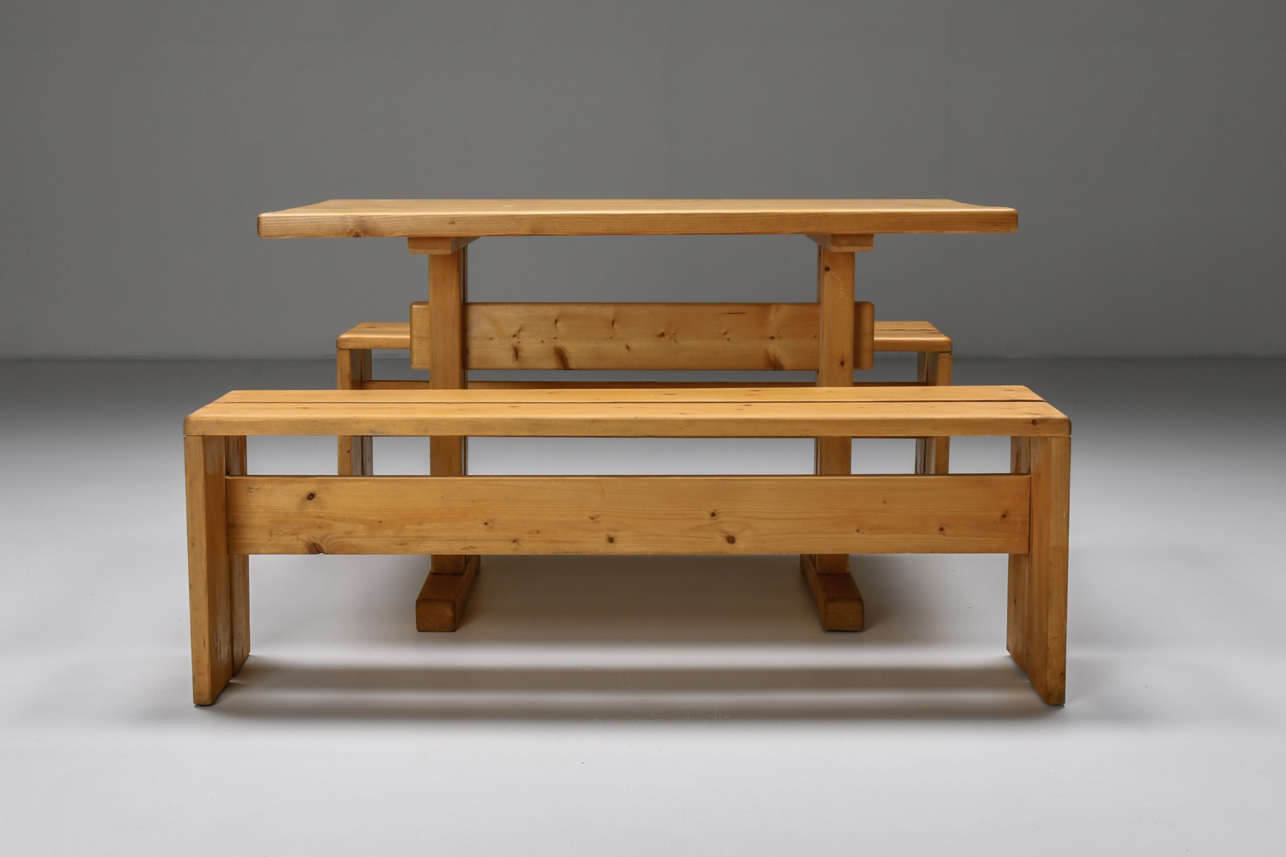 Premium Les Arcs three seat bench from the 1960s