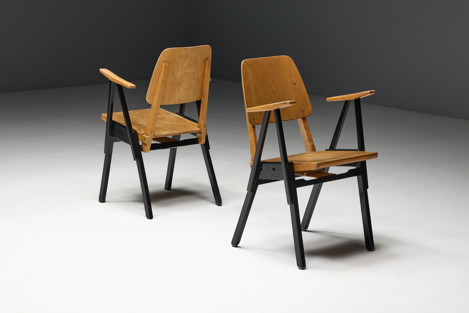 Retro Palais de Tokyo chair 1950s