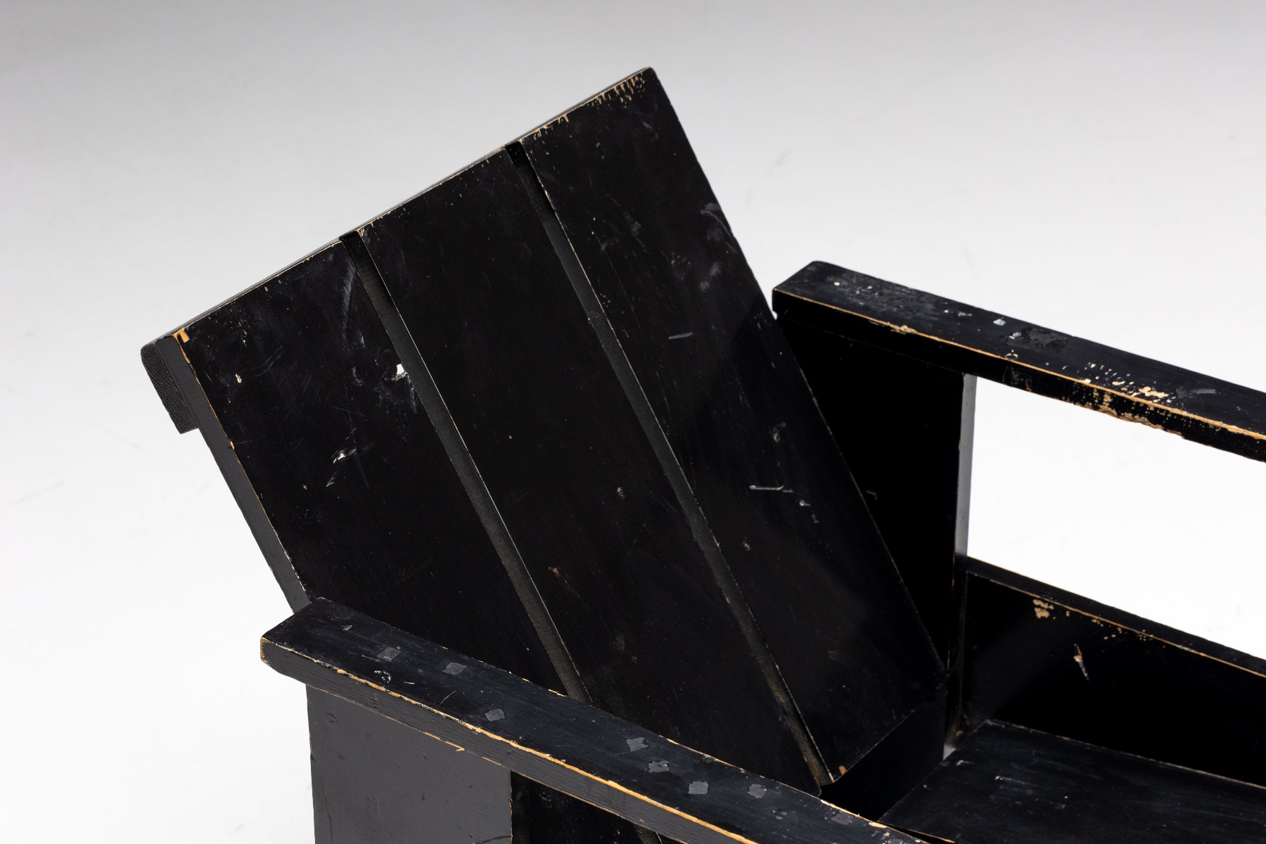 Vintage Dutch crate chairs by Gerrit Rietveld
