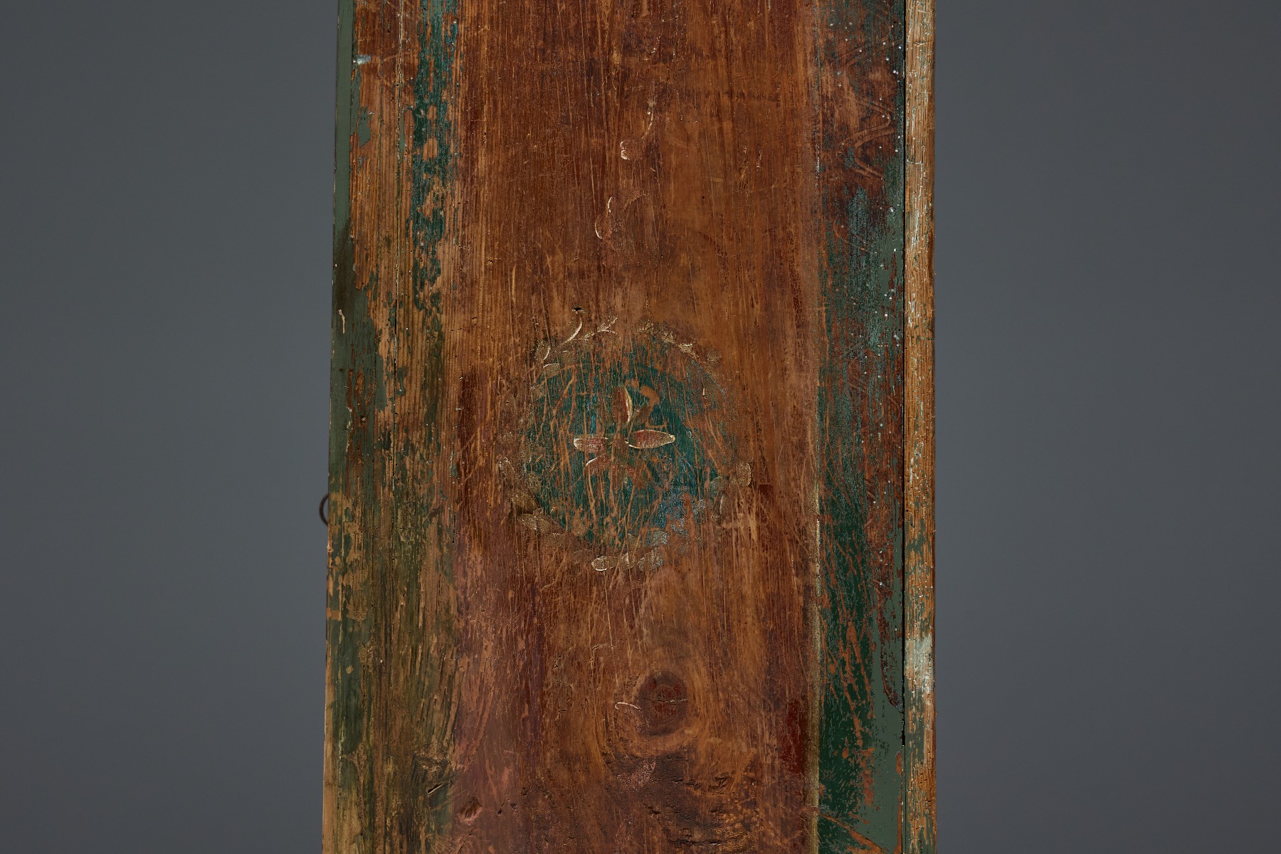 Solid wood rustic cabinet 18th century