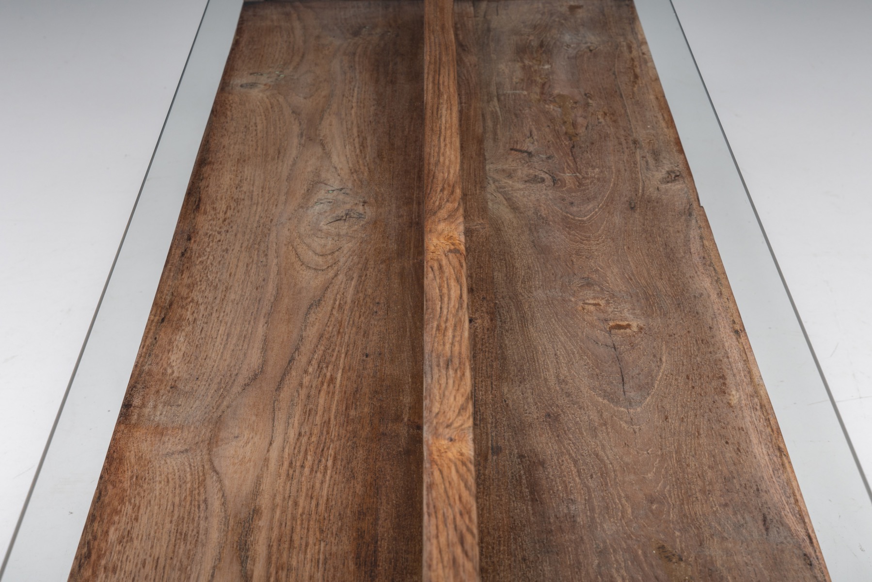 Statement coffee table by Pierre Jeanneret Chandigarh from the 1960s