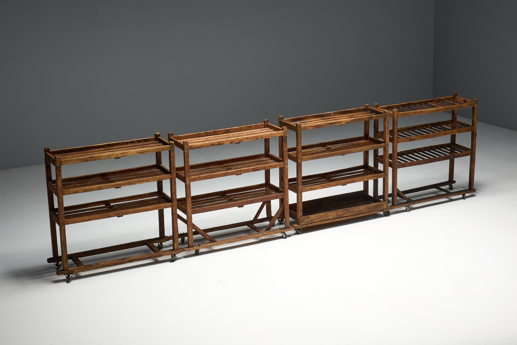 Workshop made bakery rack from the early century