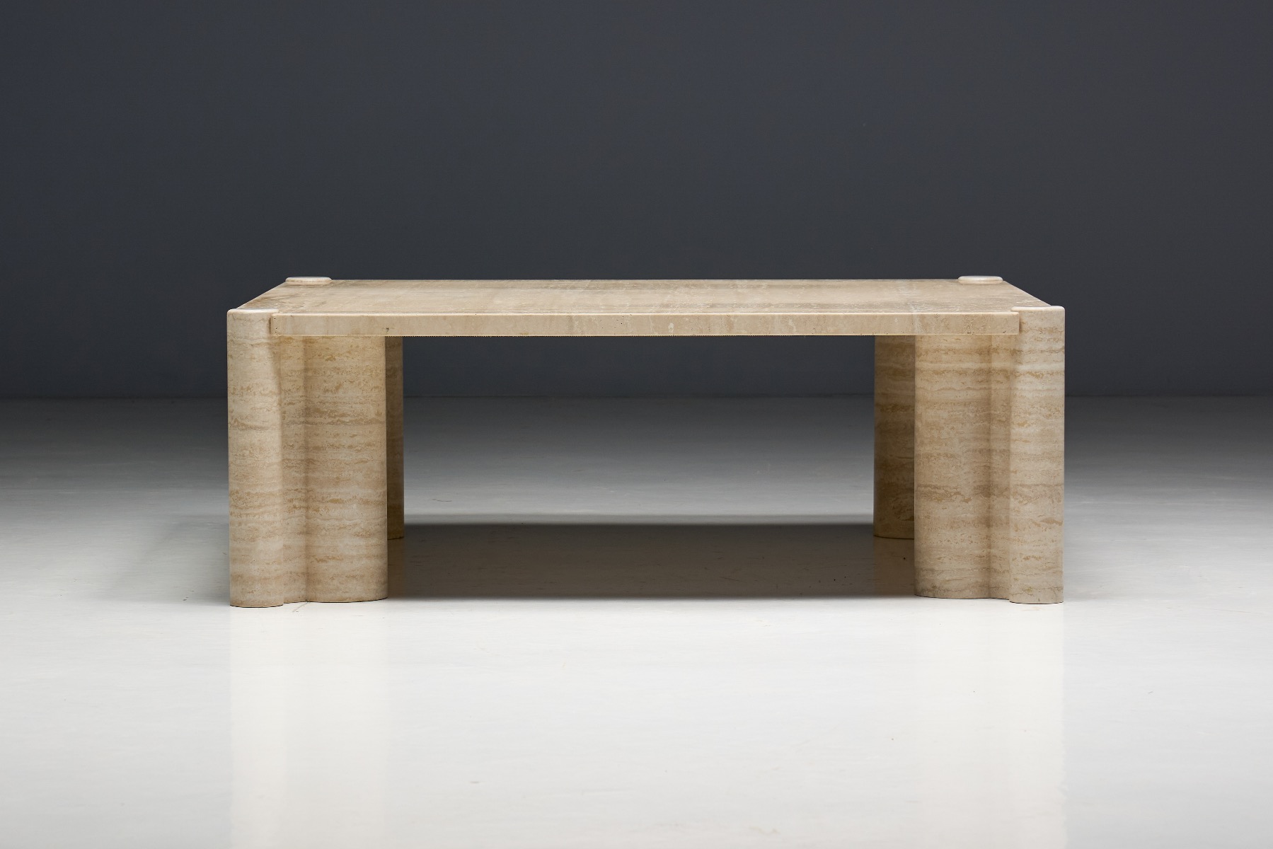 1960s Italian stone coffee table