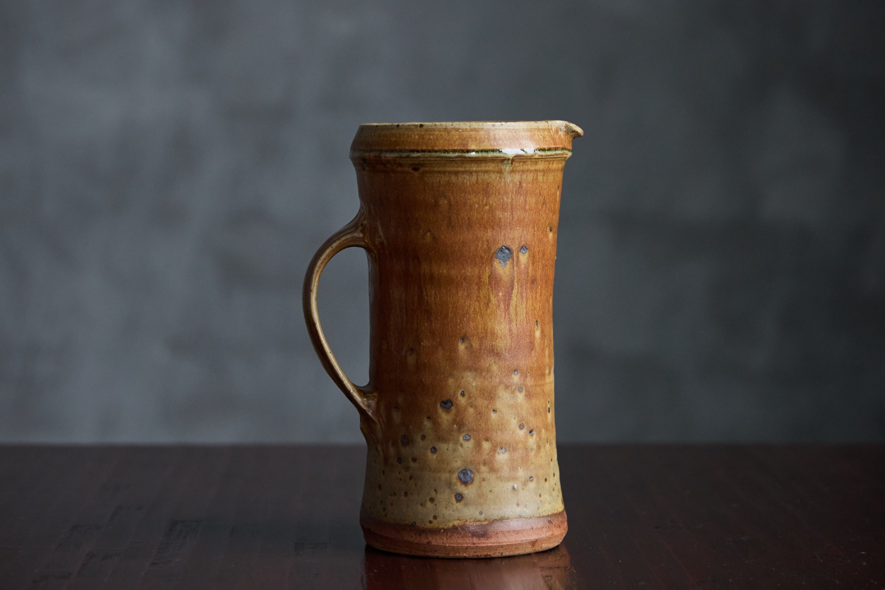 1970s art ceramic pitcher Tiffoche