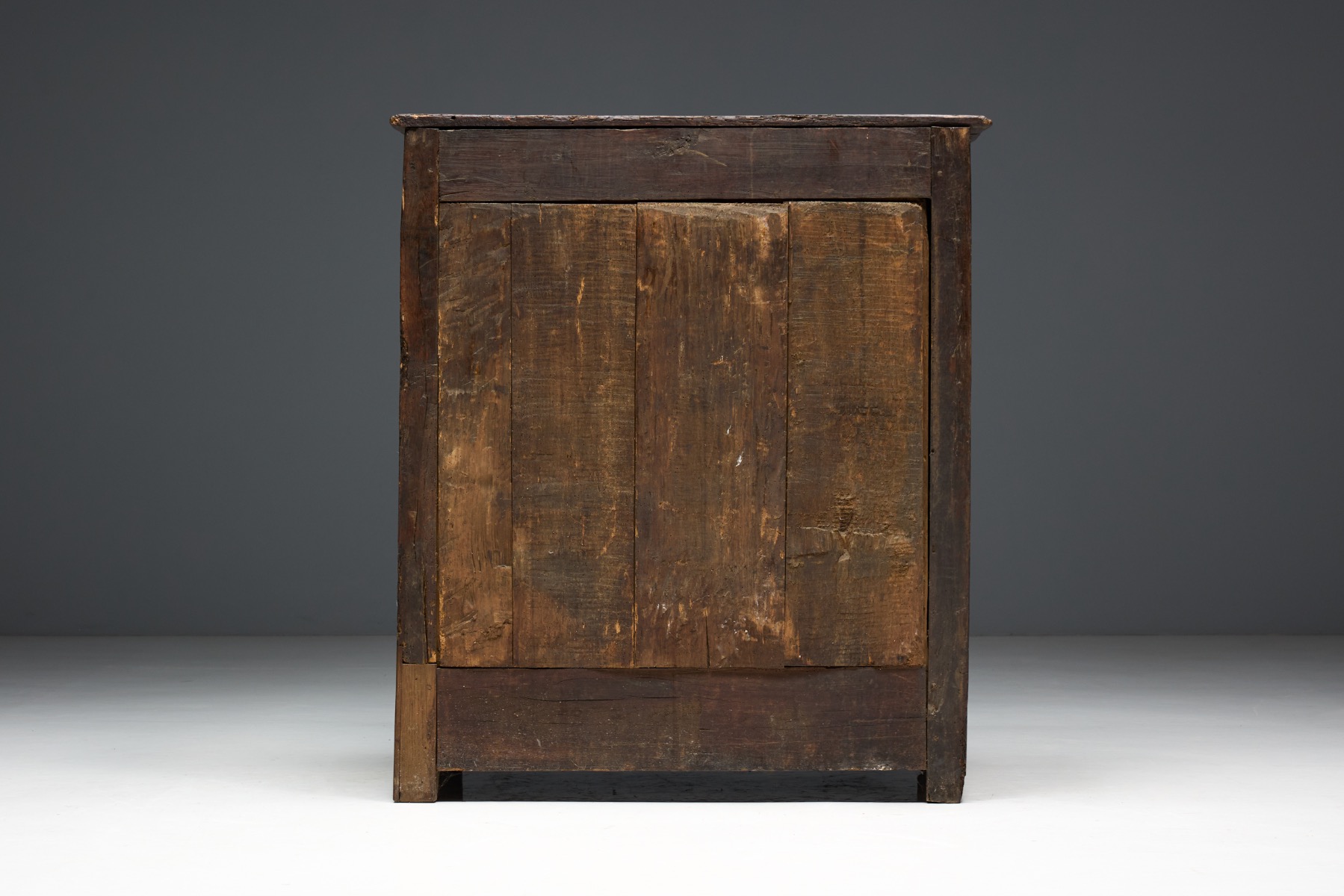 Authentic rustic folk art buffet from the 18th century