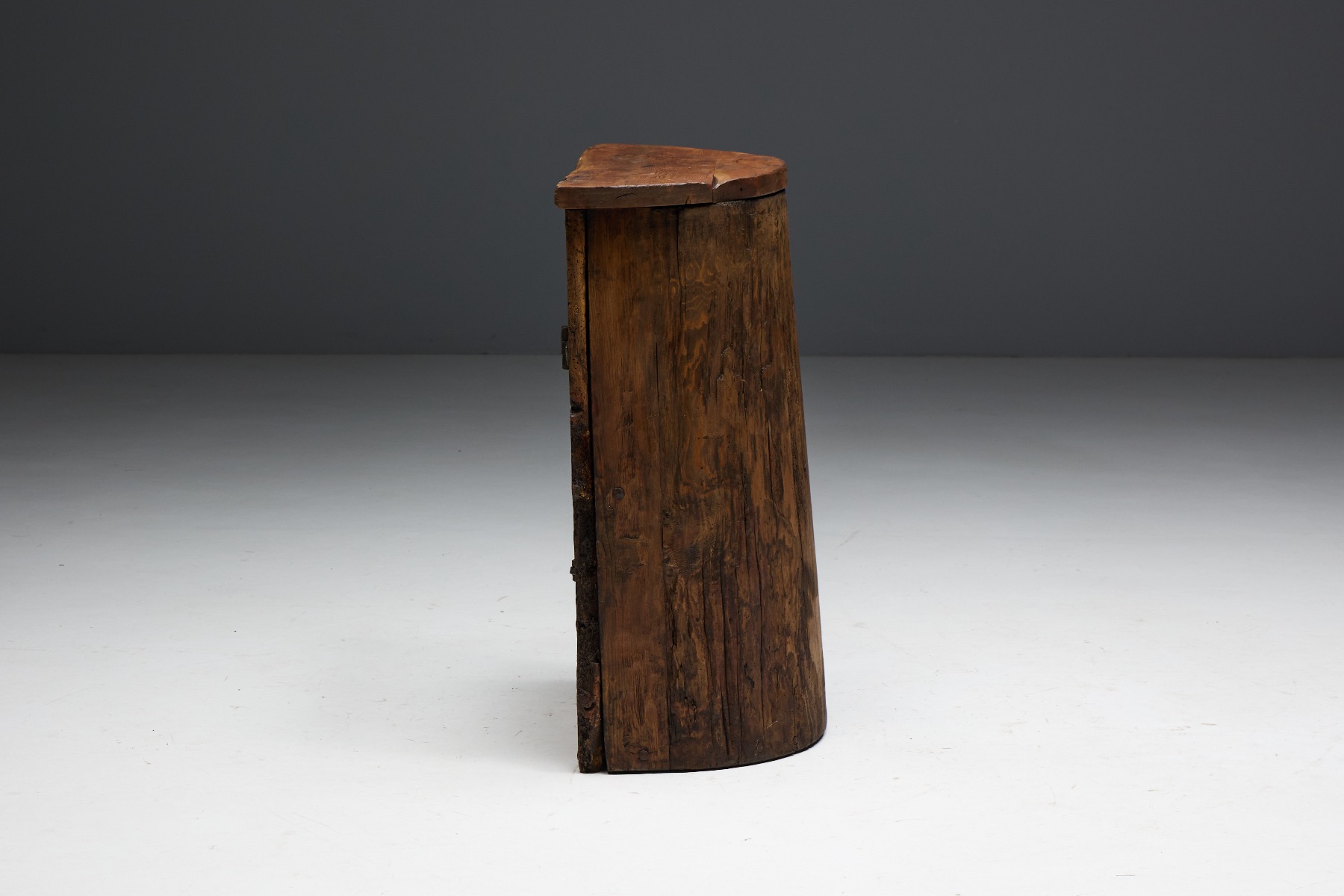 Authentic vernacular folk art cabinet dating to the 1800s