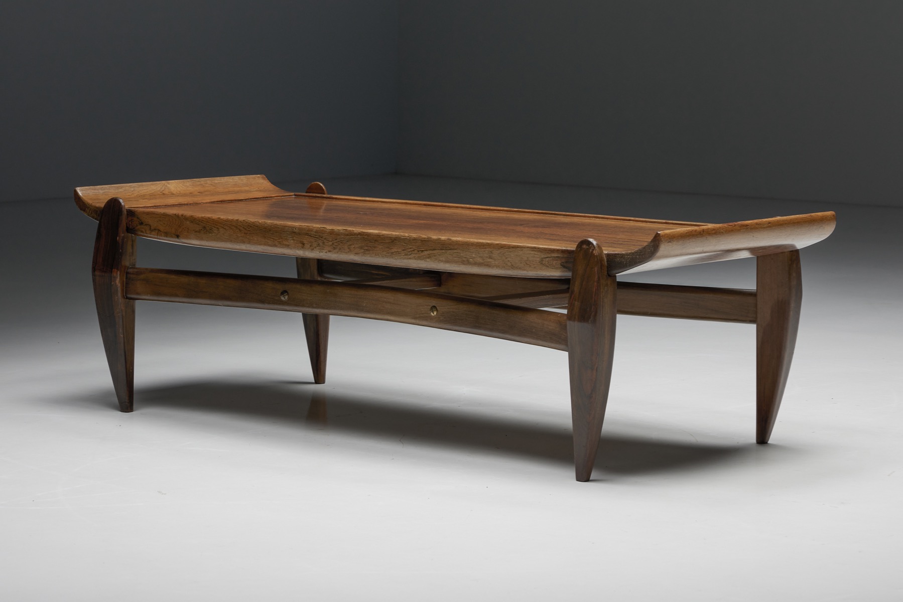 Coffee table from Brazil designed by Jean Gillon in the 1960s