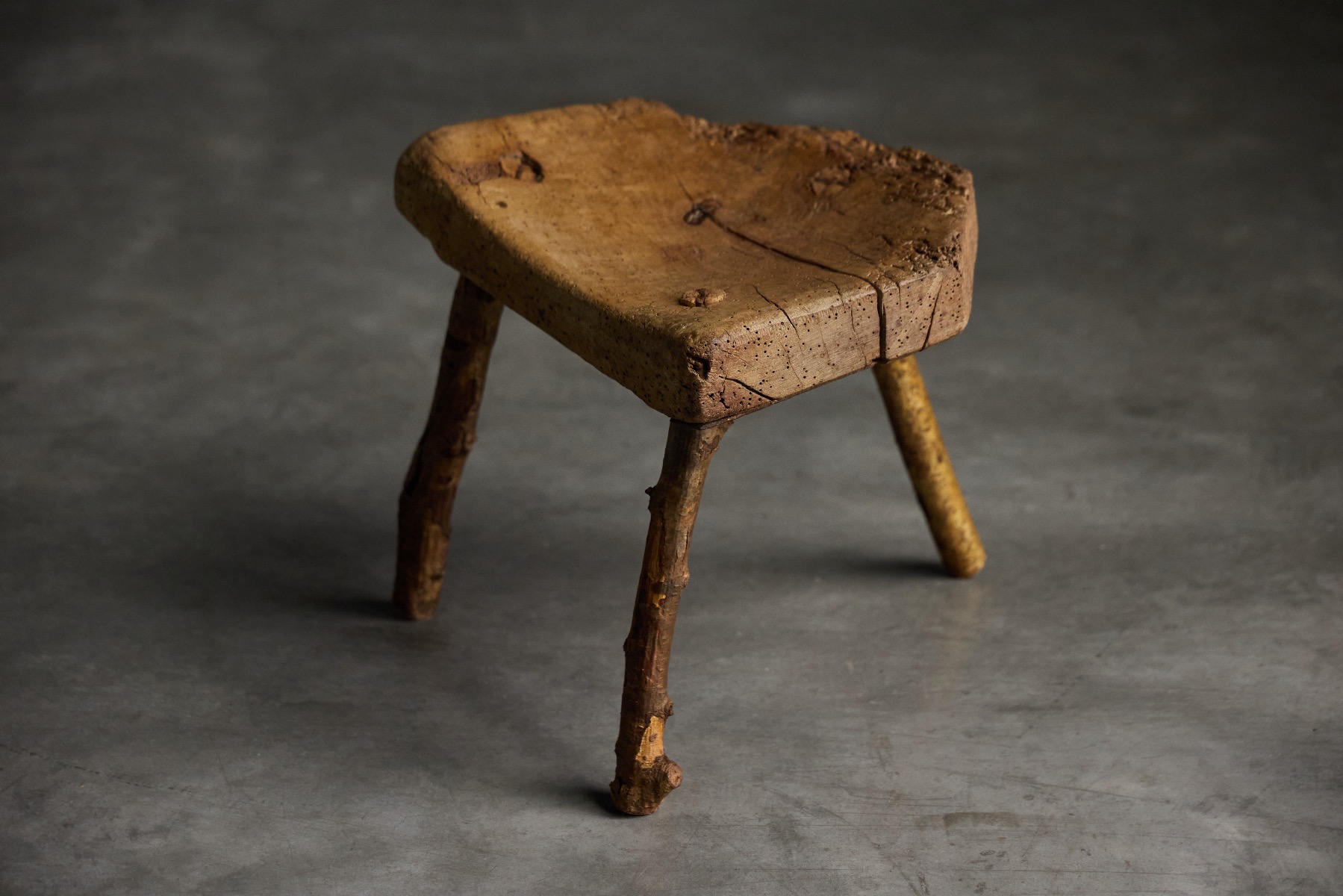 Handcrafted 19th century rural seating