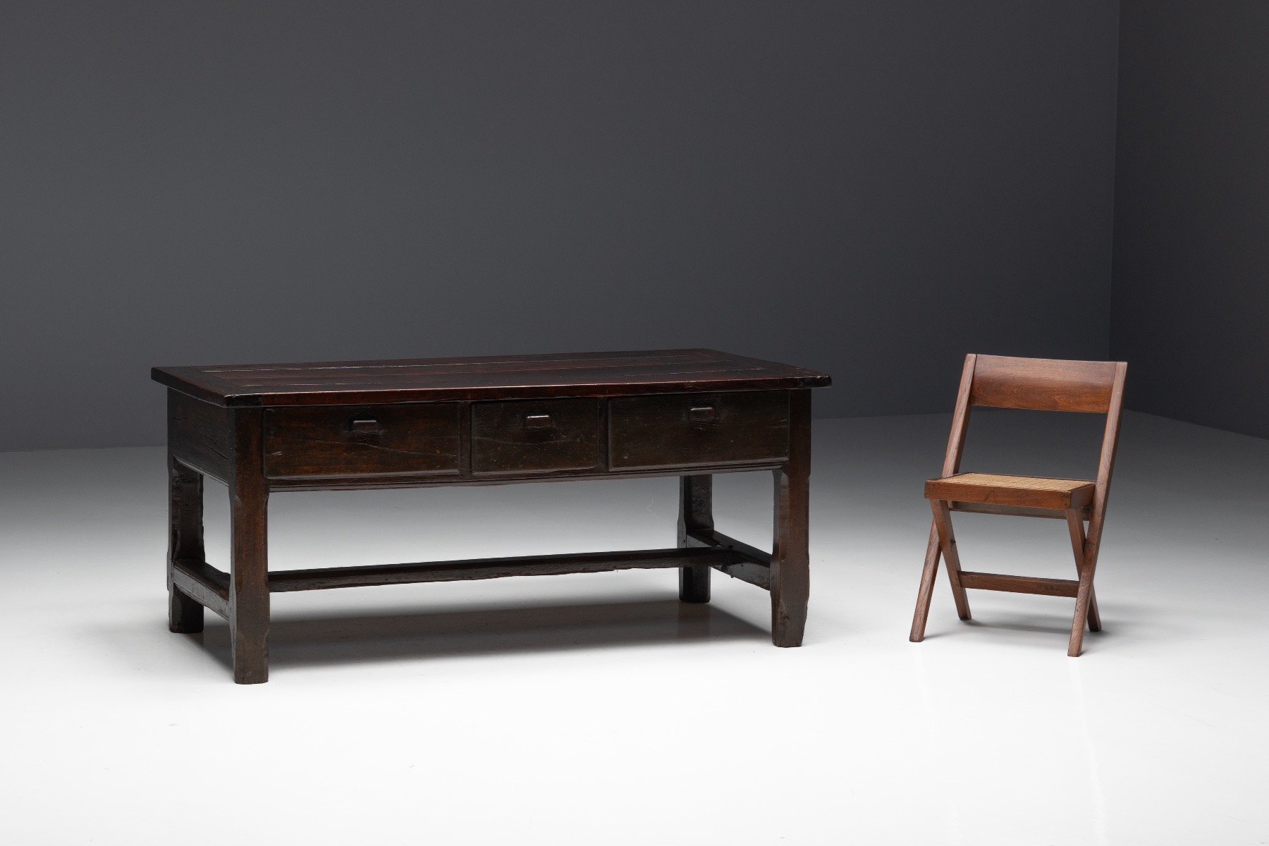 European 19th century brutalist console